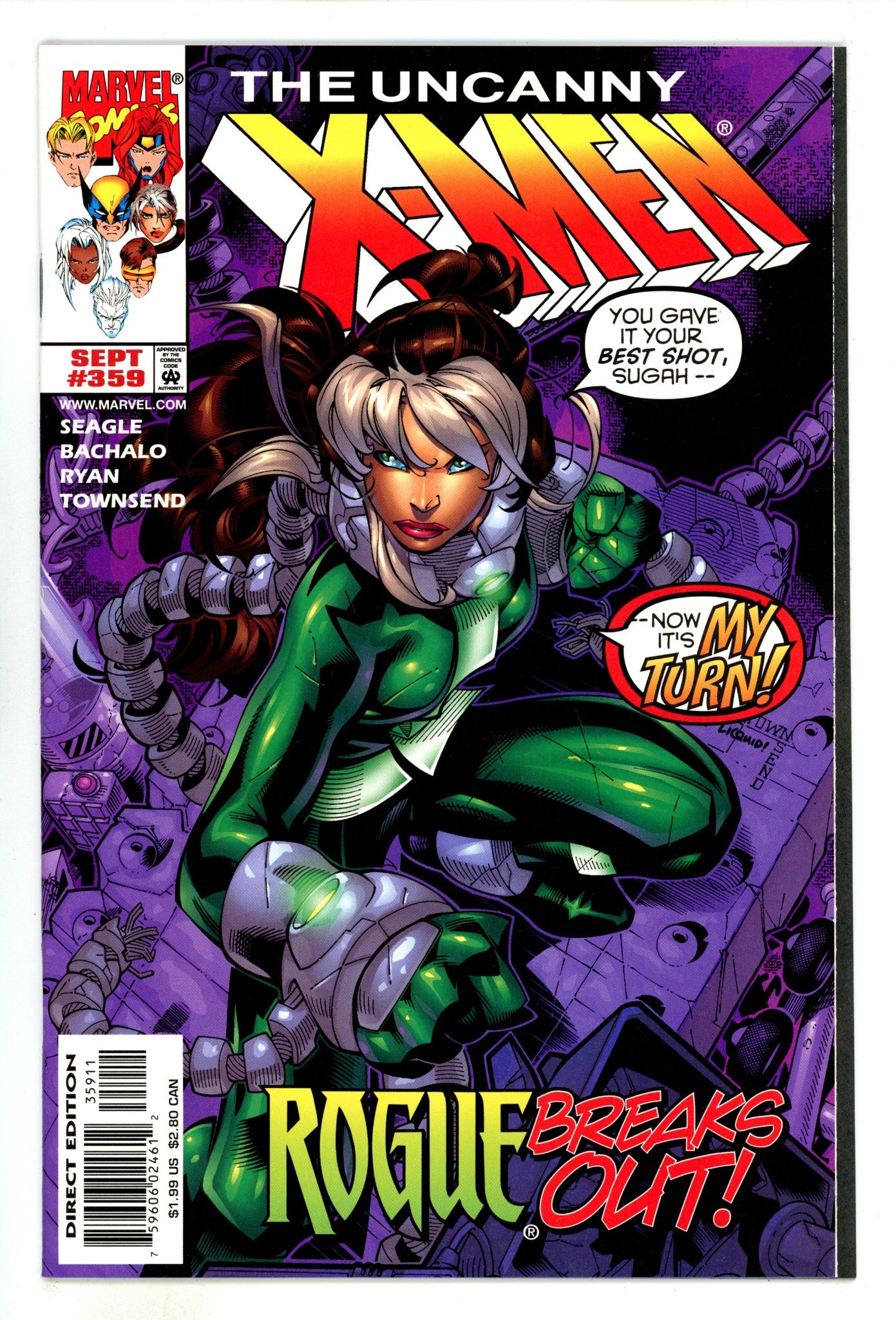 The Uncanny X-Men Vol 1 359 High Grade (1998) 