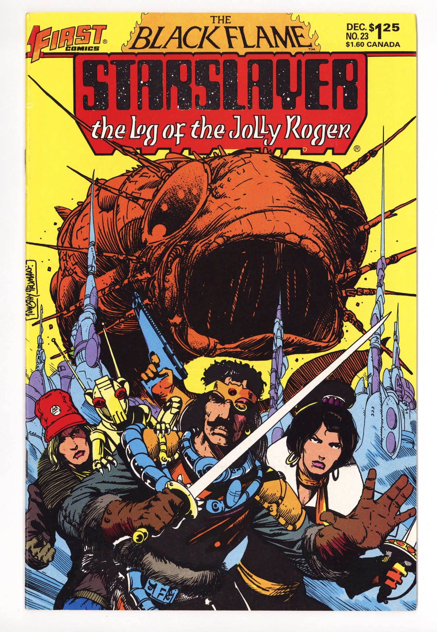 Starslayer Vol 1 23 Mid Grade (1984) 