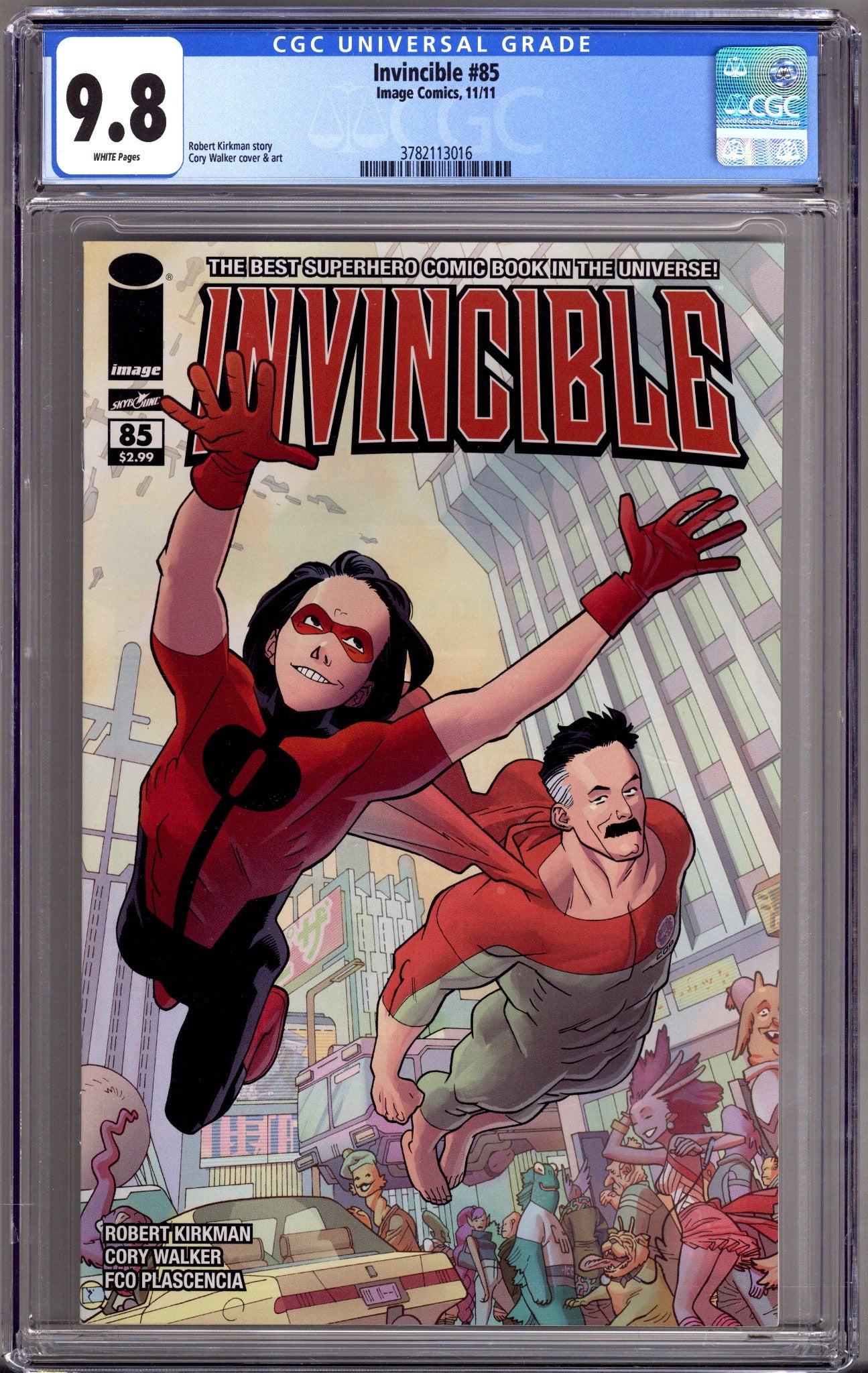 Invincible   85 CGC 9.8 (NM/M)   (2011)        