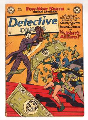 Detective Comics Vol 1 180 GD/VG (3.0) (1952)