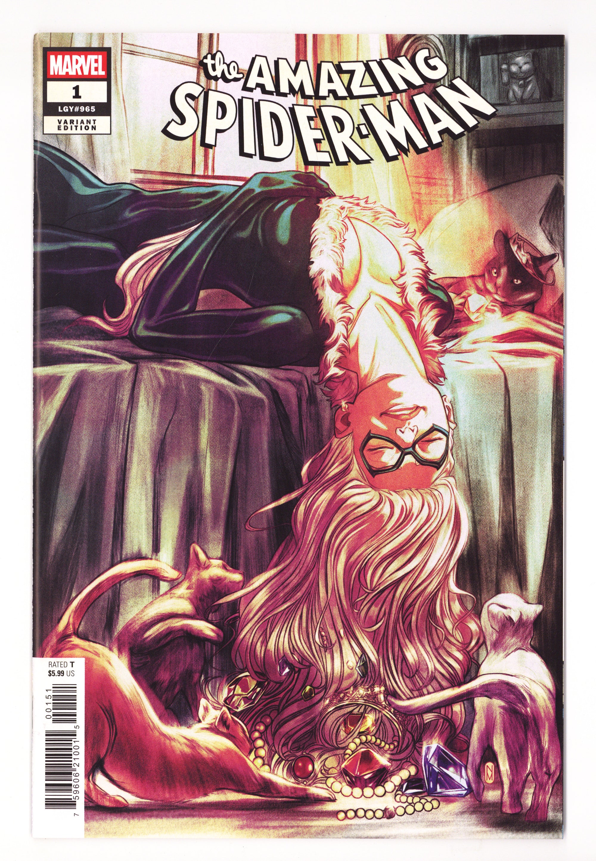 Amazing Spider-Man Vol 7 1 High Grade (2025) Malavia Variant 