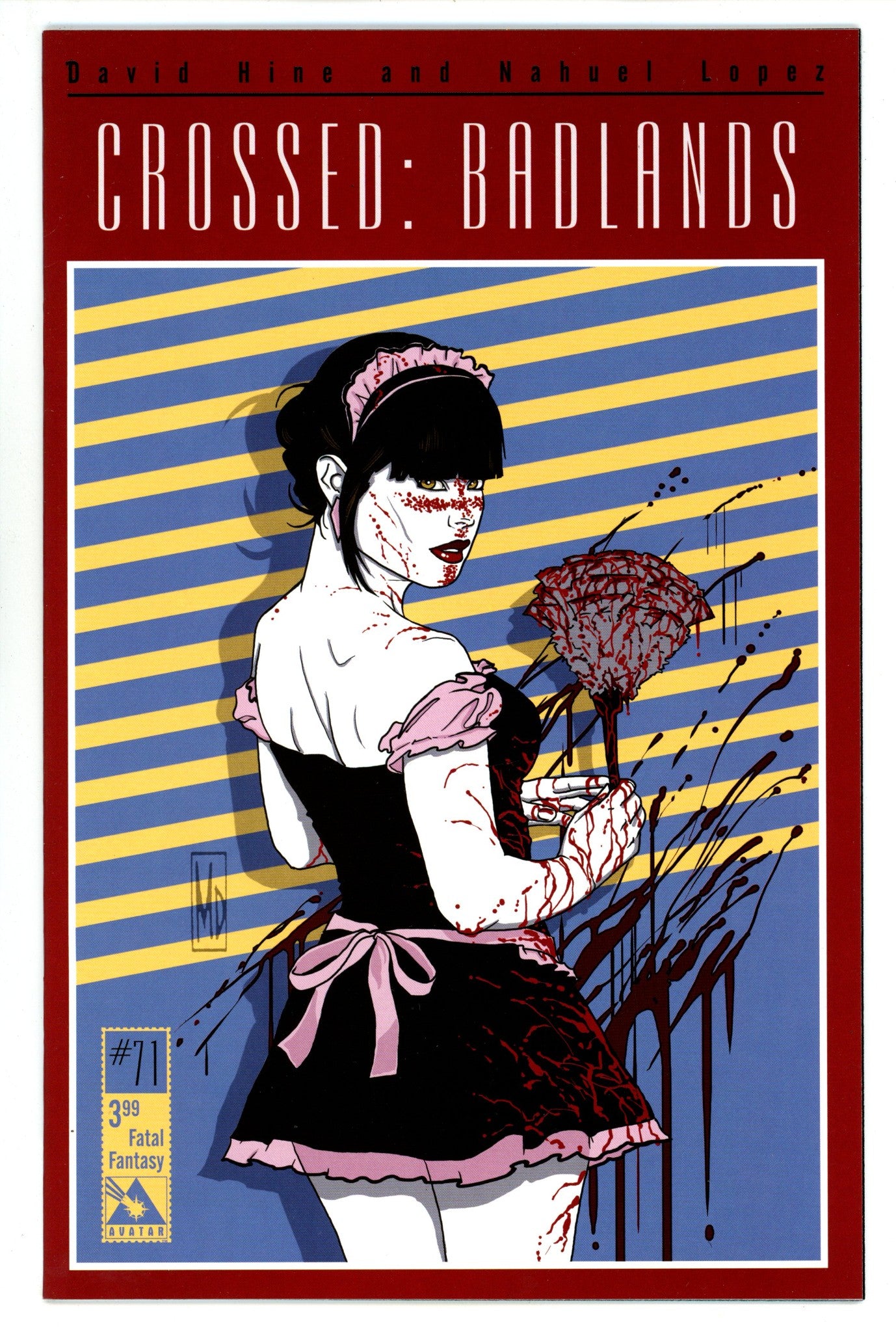 Crossed Badlands 71 Mid Grade (2015) DiPascale Variant 