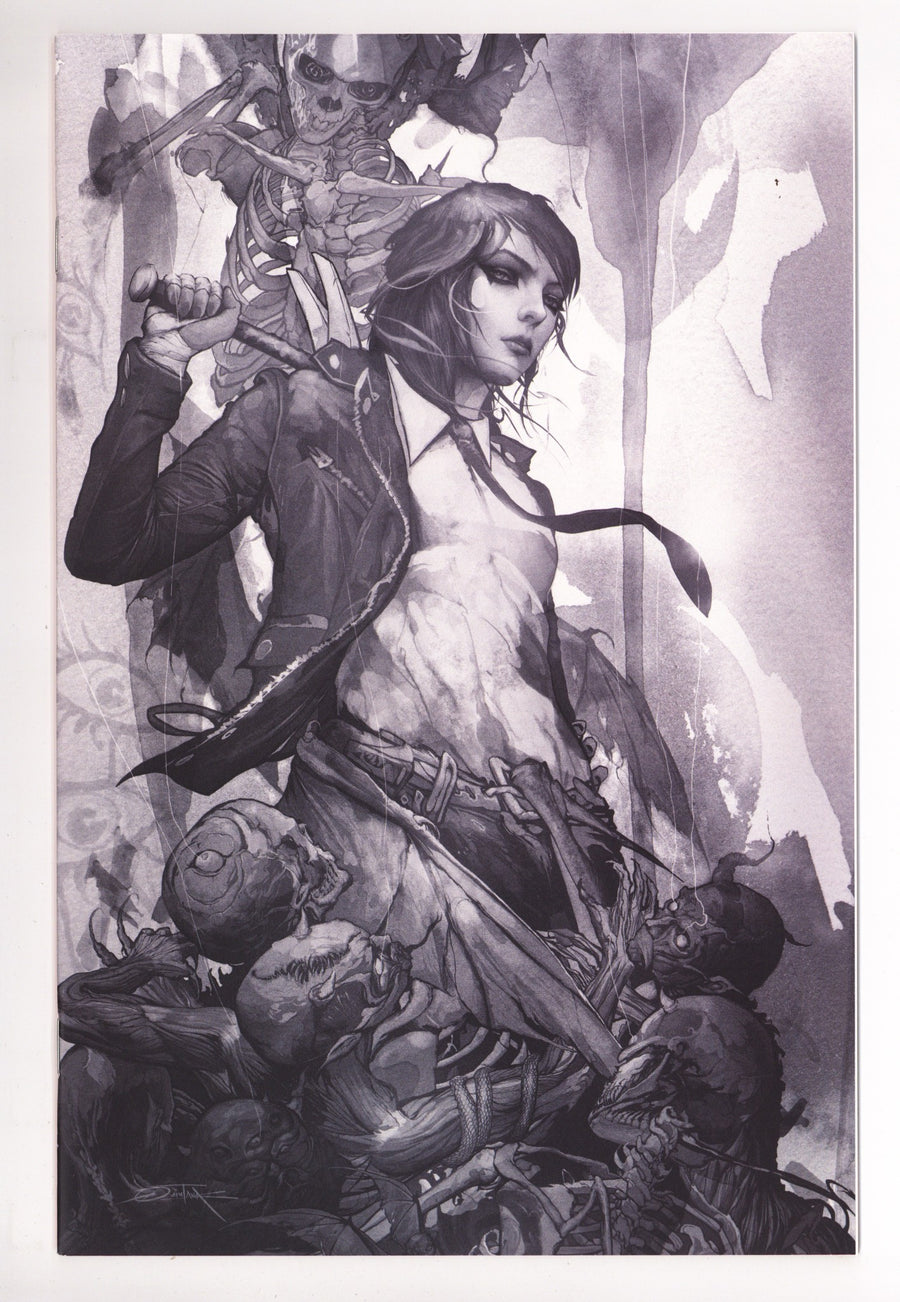 Damn Them All 1 NM (9.4) (2022) Quintana B&W Virgin Exclusive Variant 