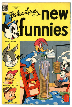 Walter Lantz New Funnies 140 VF (8.0) (1948) Canadian Edition 