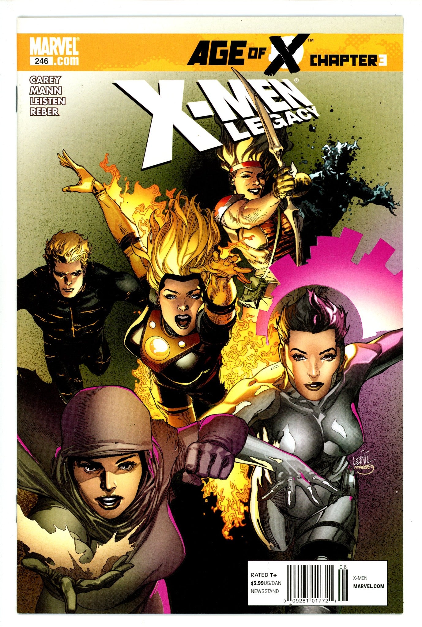 X-Men: Legacy Vol 1 246 VF/NM (9.0) (2011) Newsstand 