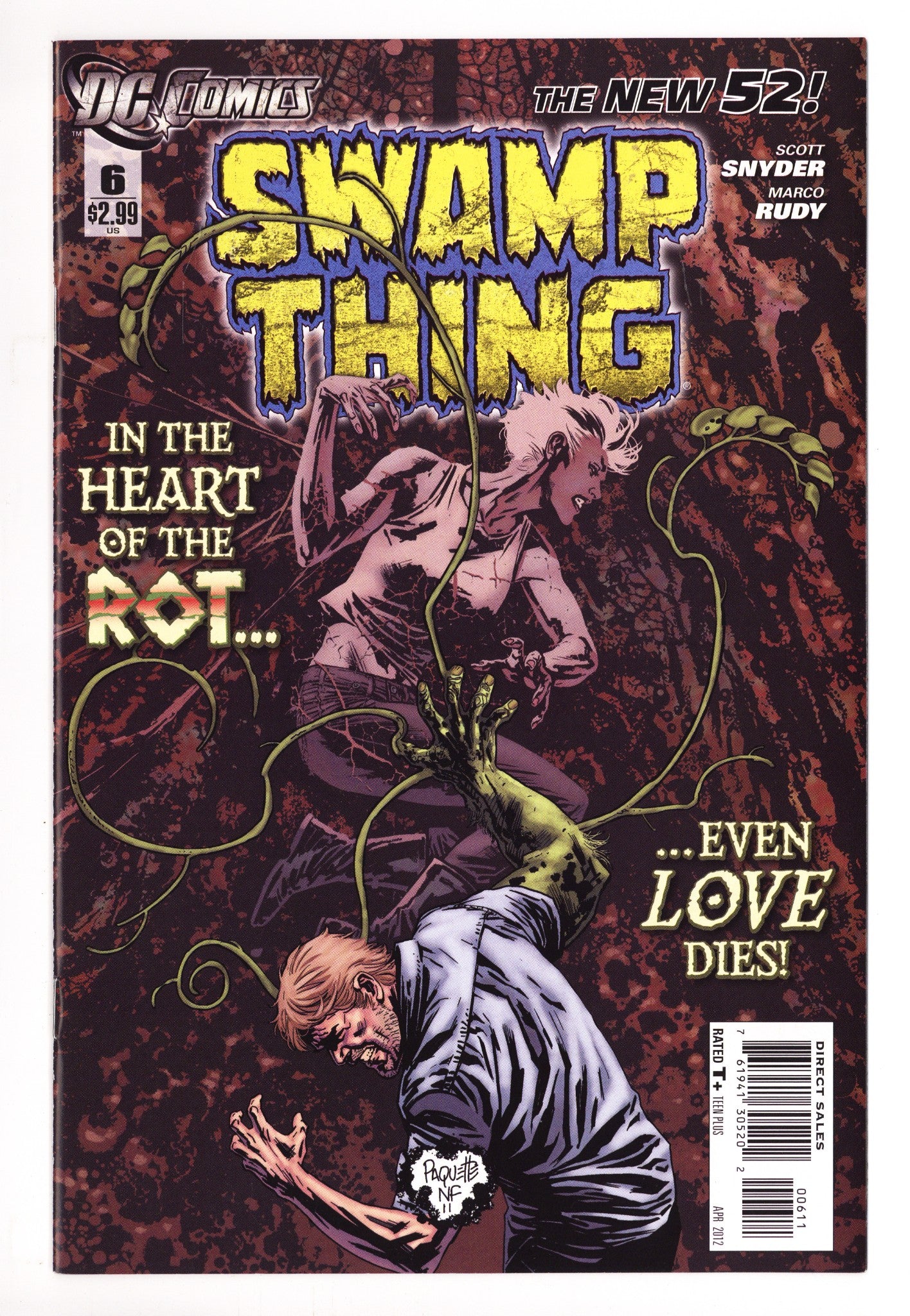 Swamp Thing Vol 5 6 High Grade (2012) 