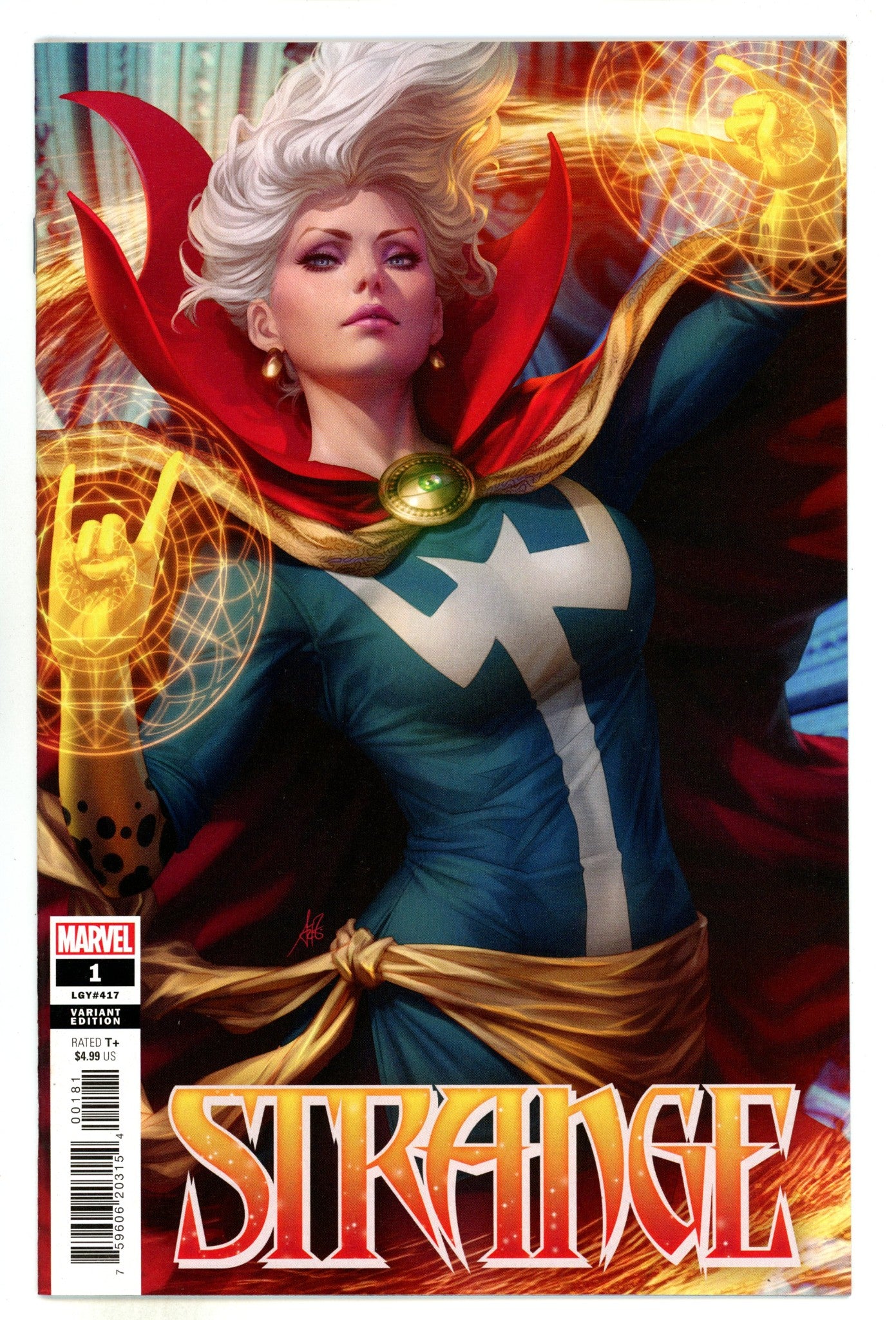 Strange Vol 3 1 (417) High Grade (2022) Artgerm Variant 
