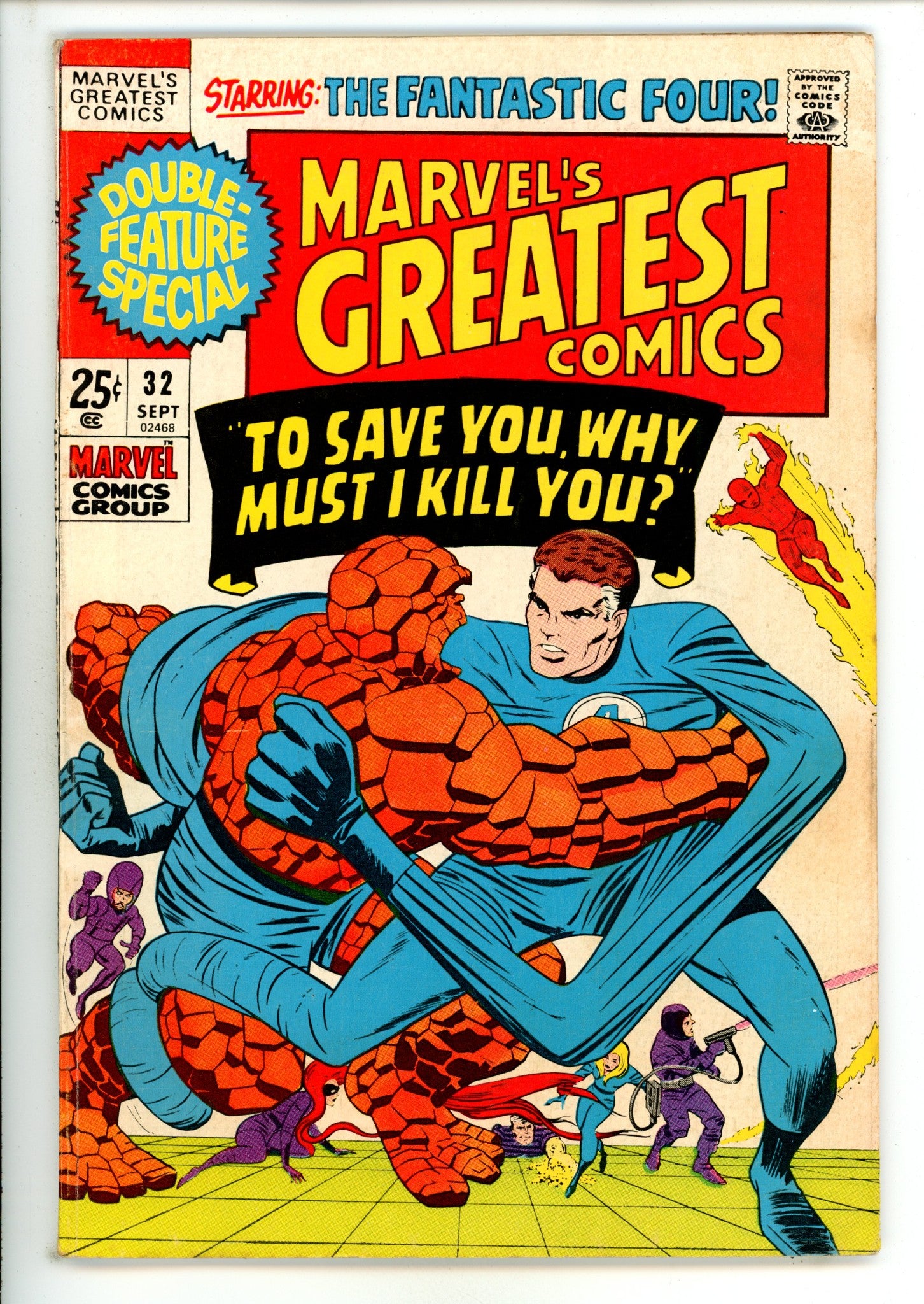 Marvel's Greatest Comics 32 FN- (5.5) (1971) 