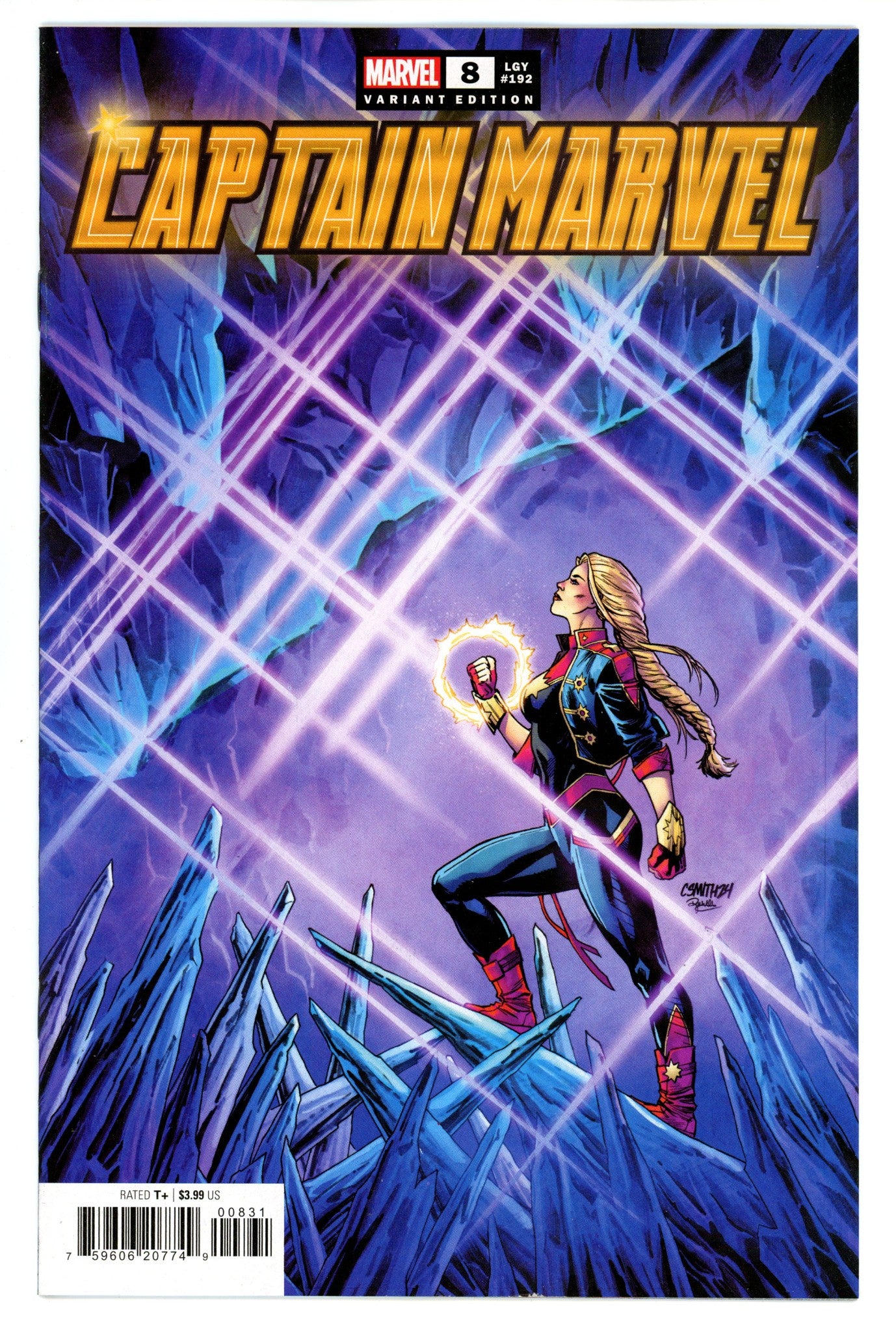 Captain Marvel Vol 12 8 Smith Variant (2024)