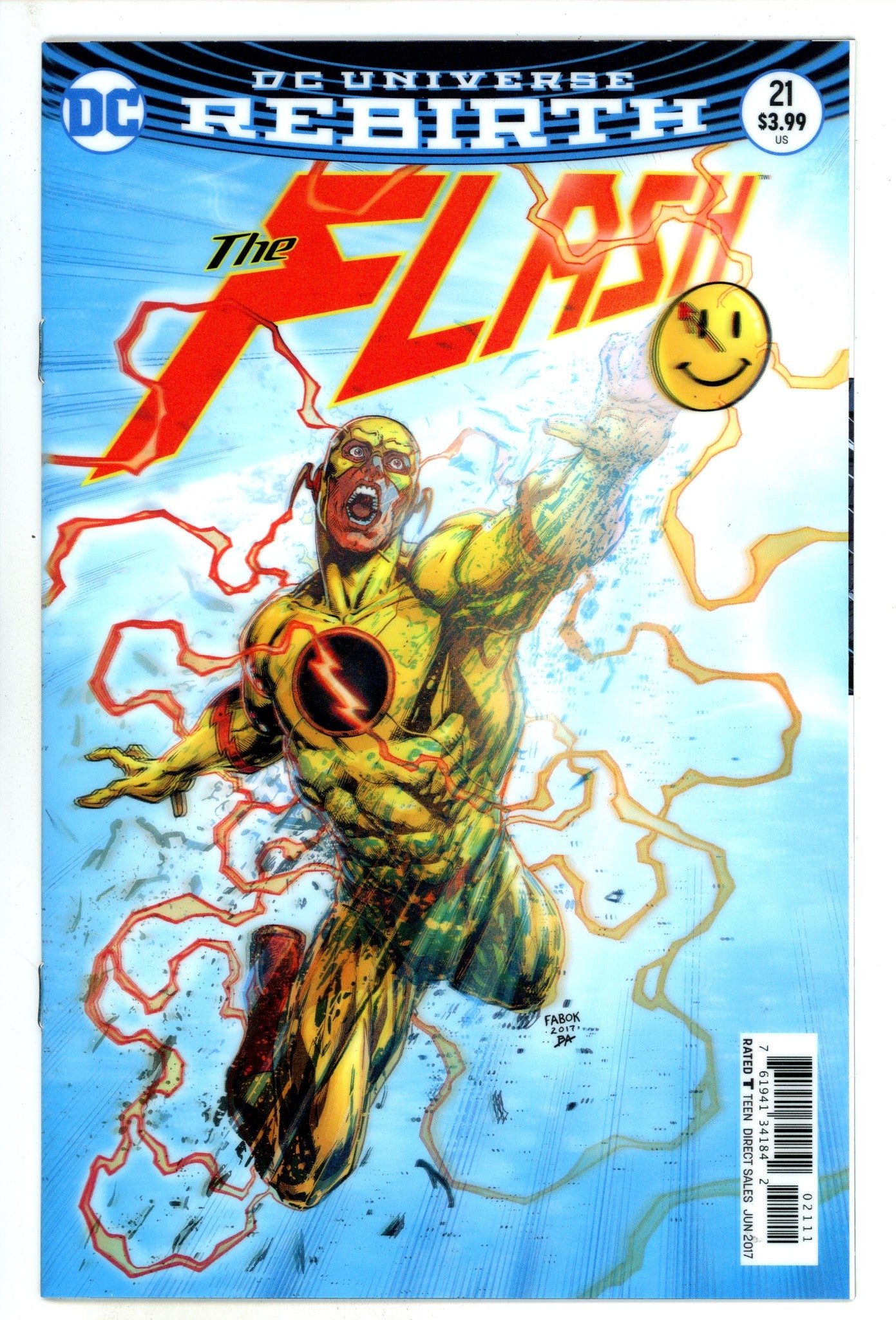 The Flash Vol 5 21 High Grade (2017) Lenticular 