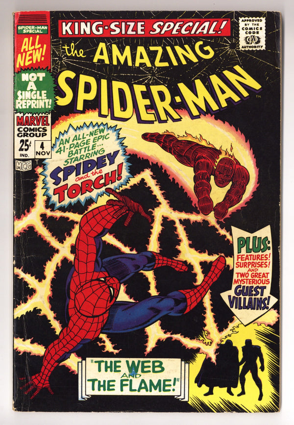 The Amazing Spider-Man Annual Vol 1 4 VG+ (4.5) (1967)