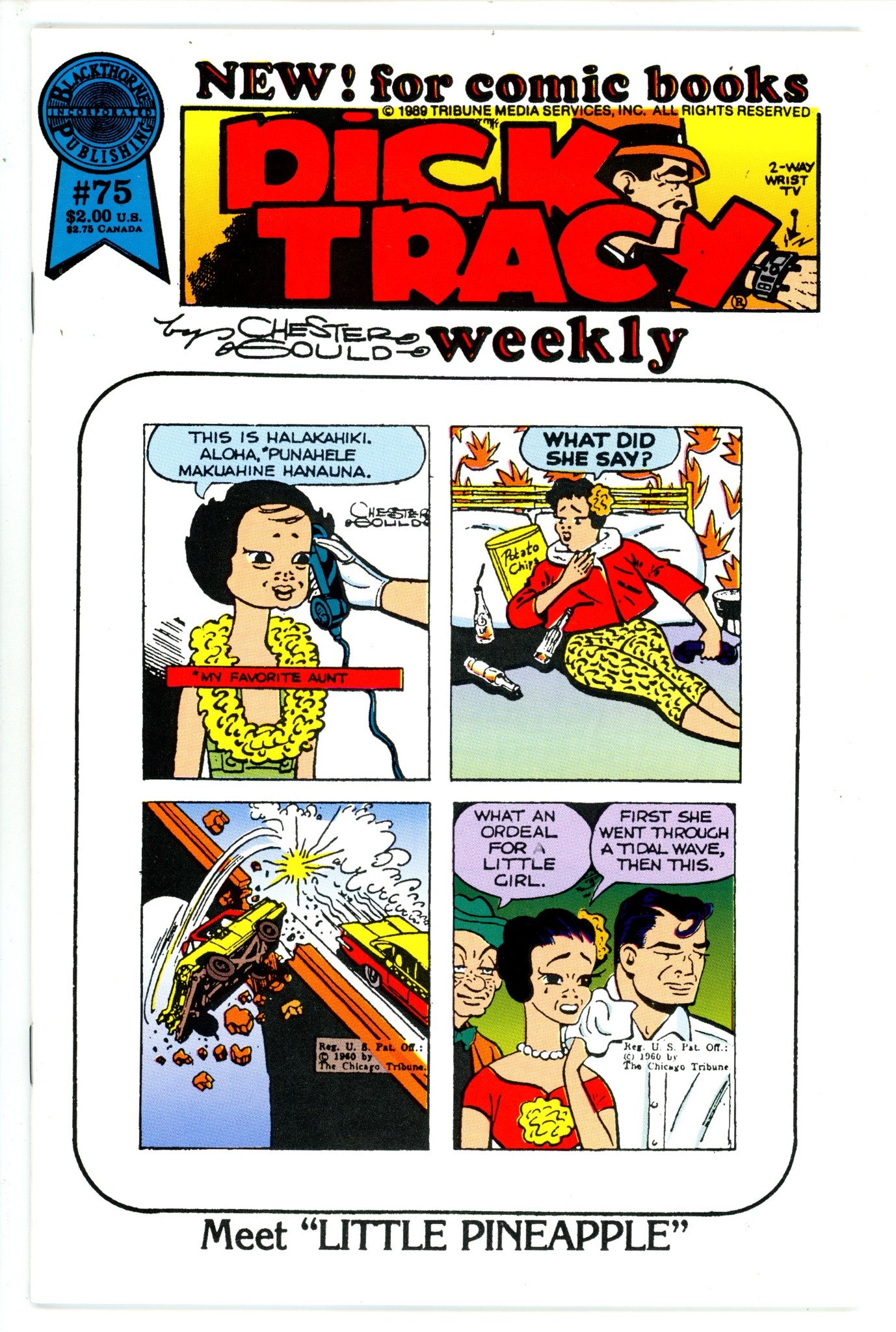 Dick Tracy Weekly 75 (1989)