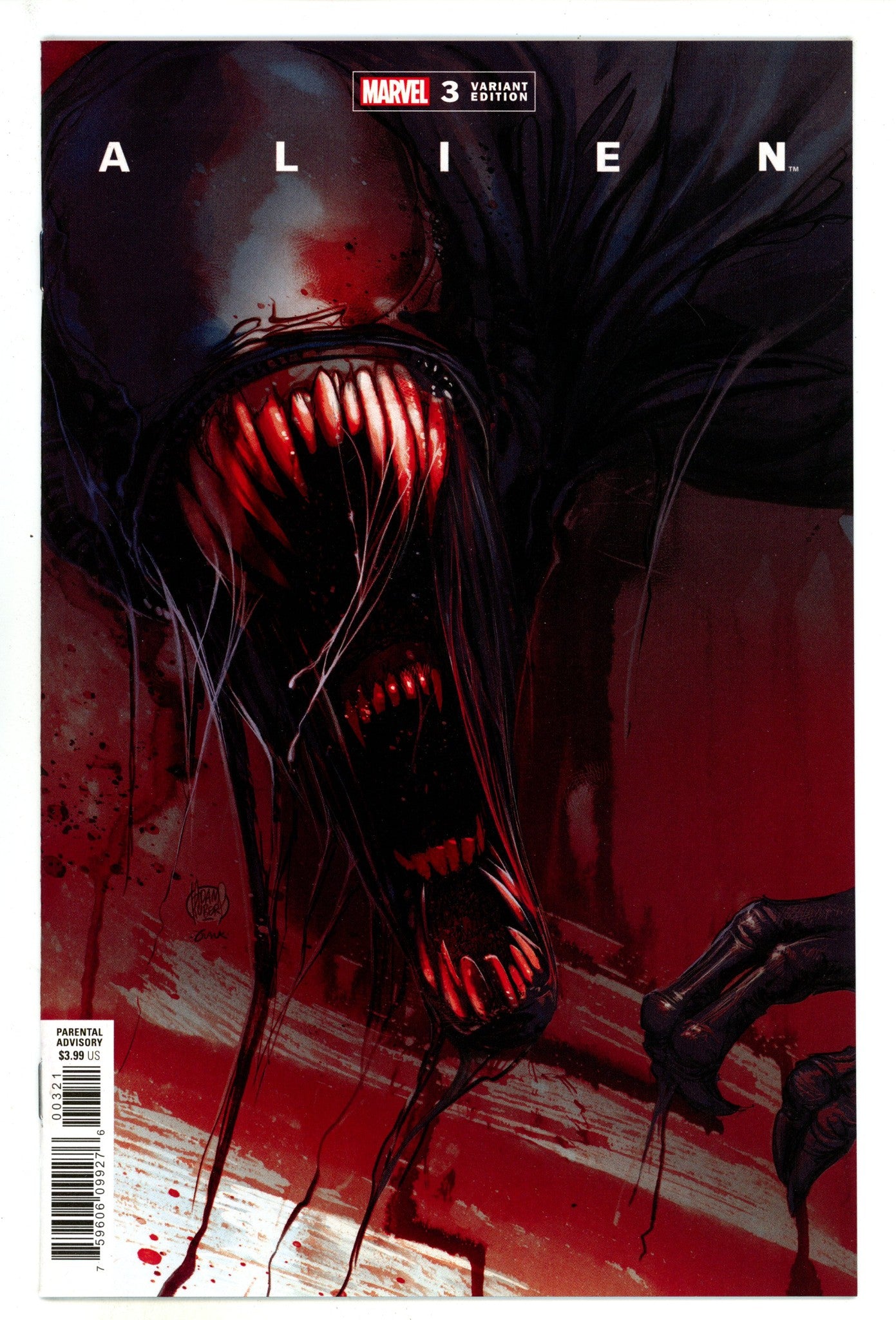 Alien Vol 1 3 High Grade (2021) Kubert Variant 