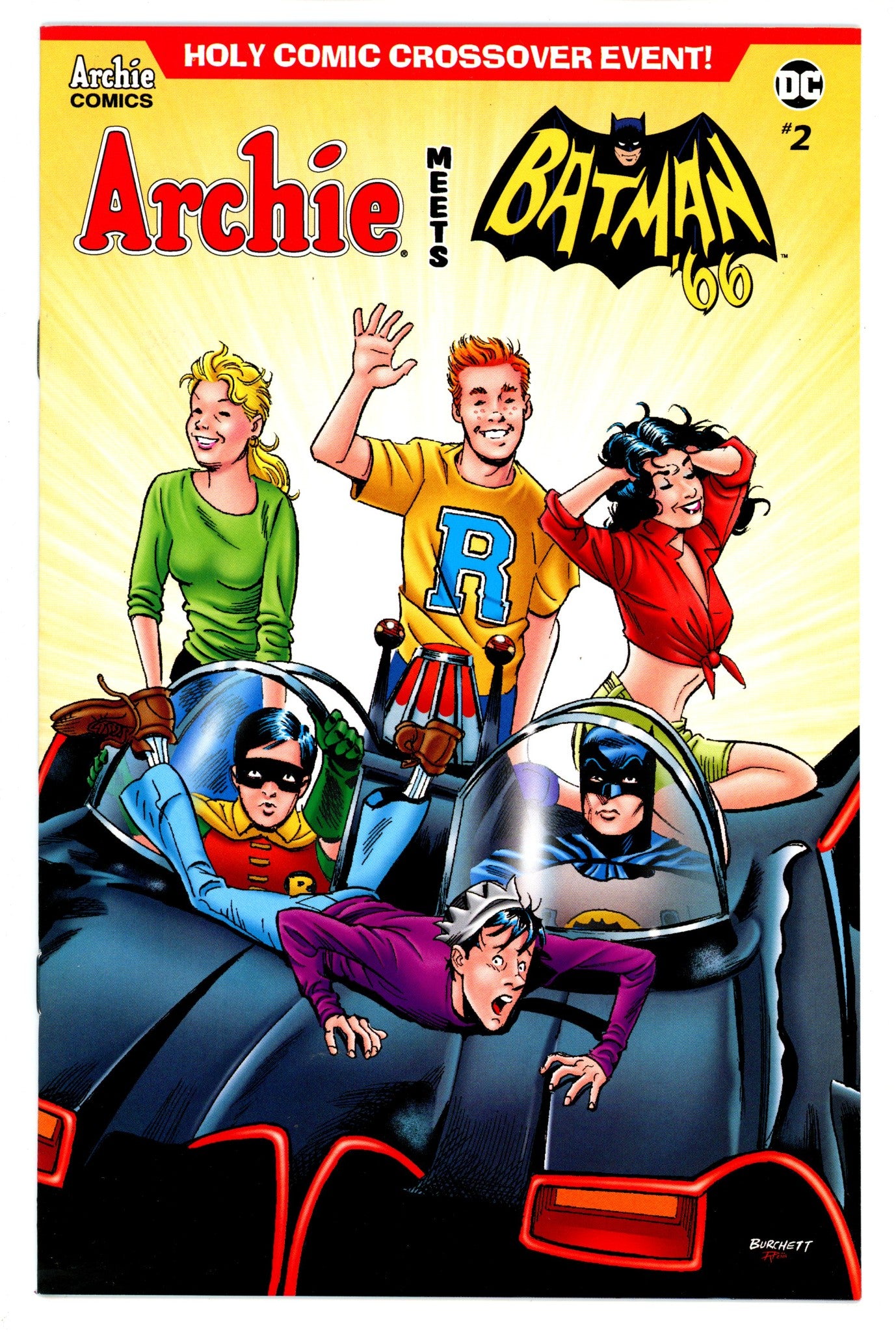 Archie Meets Batman '66 2 High Grade (2018) Burchett Variant 