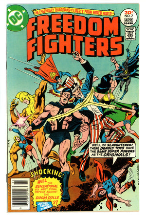 Freedom Fighters Vol 1 7  VF/NM (9.0)  (1977)   