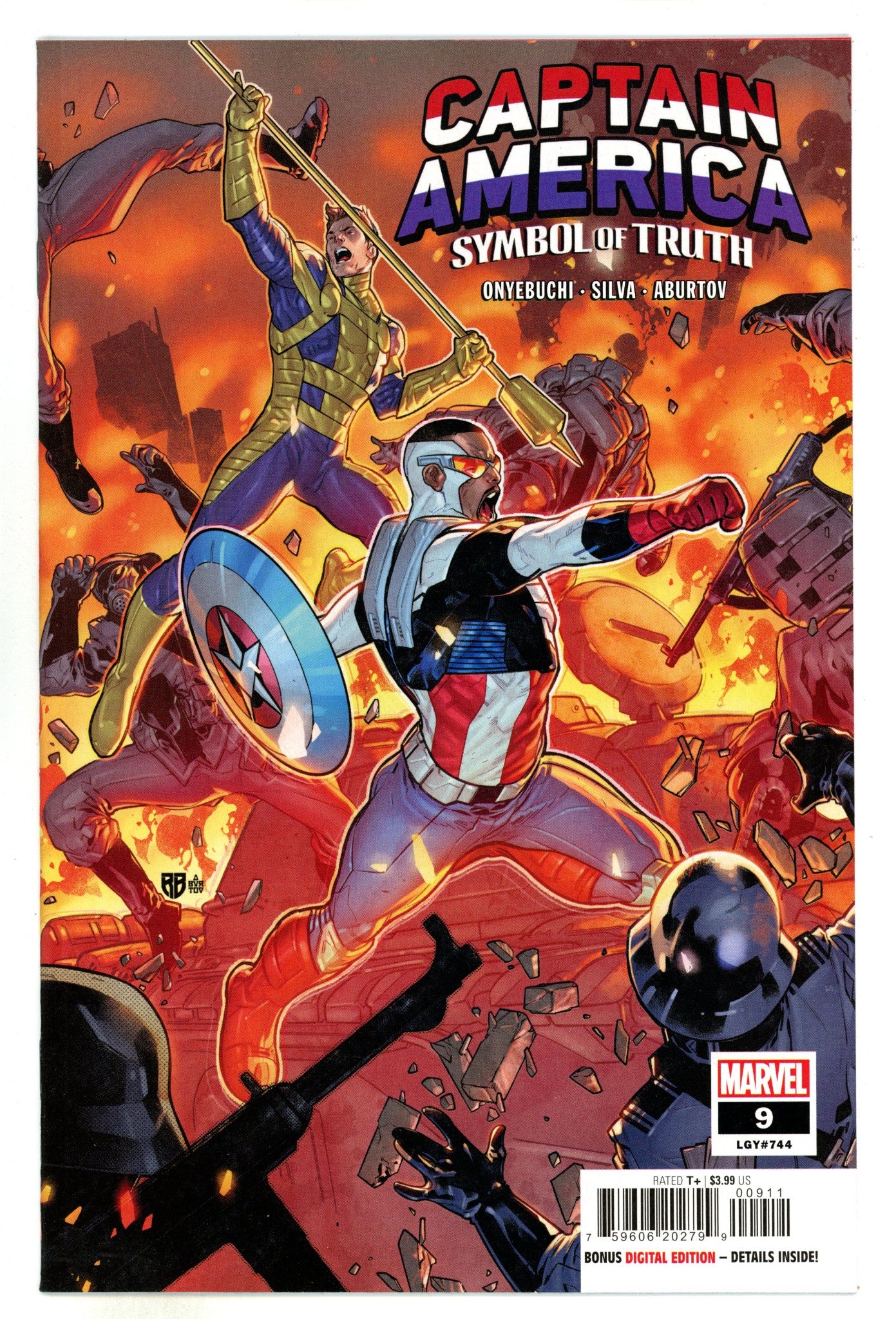 Captain America: Symbol of Truth 9 (744) High Grade (2023) 