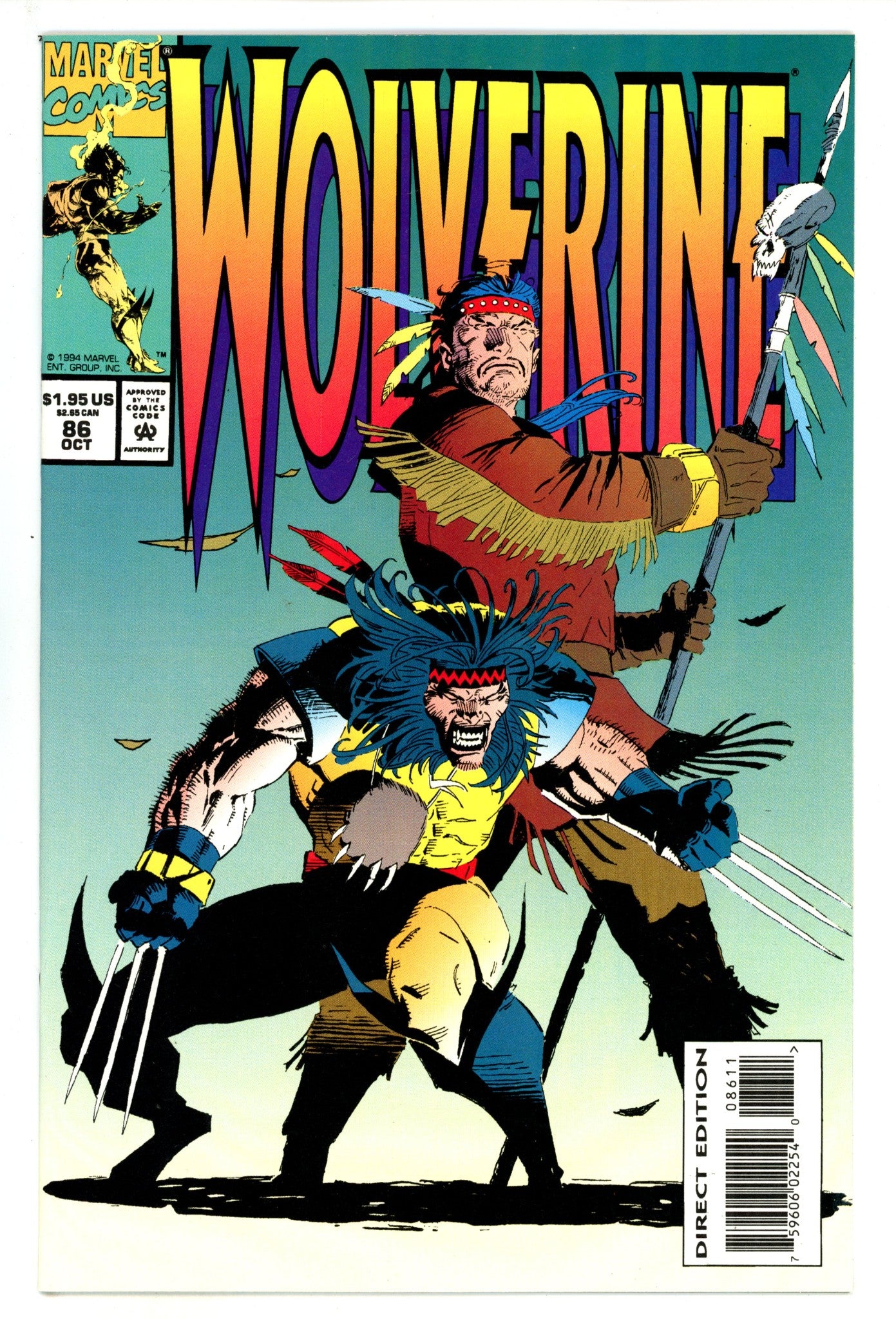 Wolverine Vol 2 86 High Grade (1994) 