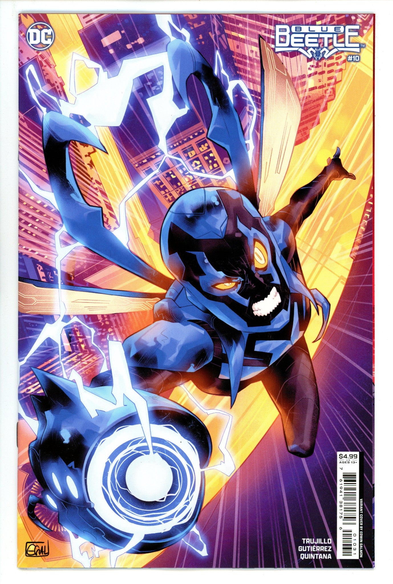 Blue Beetle Vol 11 10 Galmon Variant (2024)