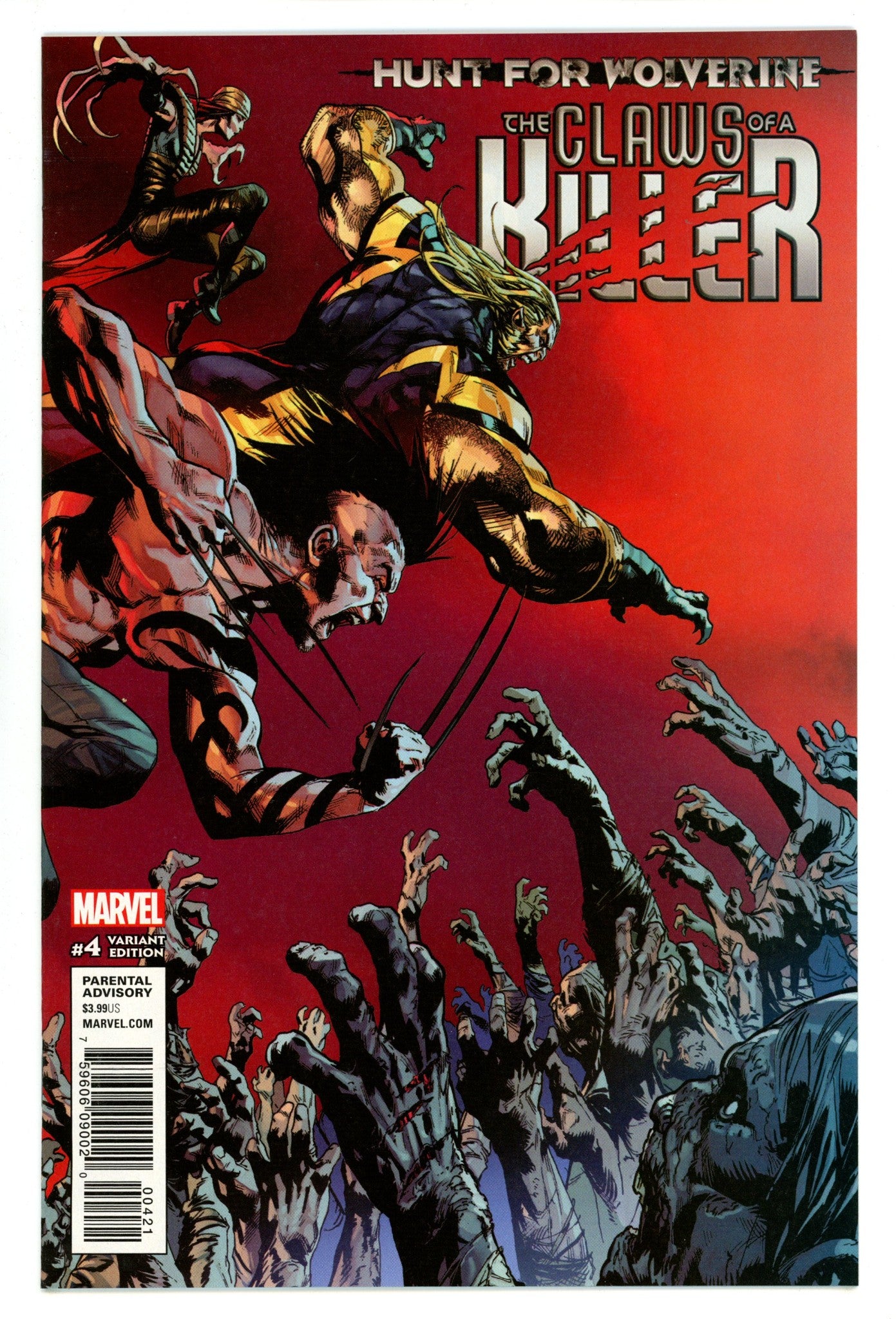 Hunt for Wolverine: The Claws of a Killer 4 High Grade (2018) Shaw Variant 