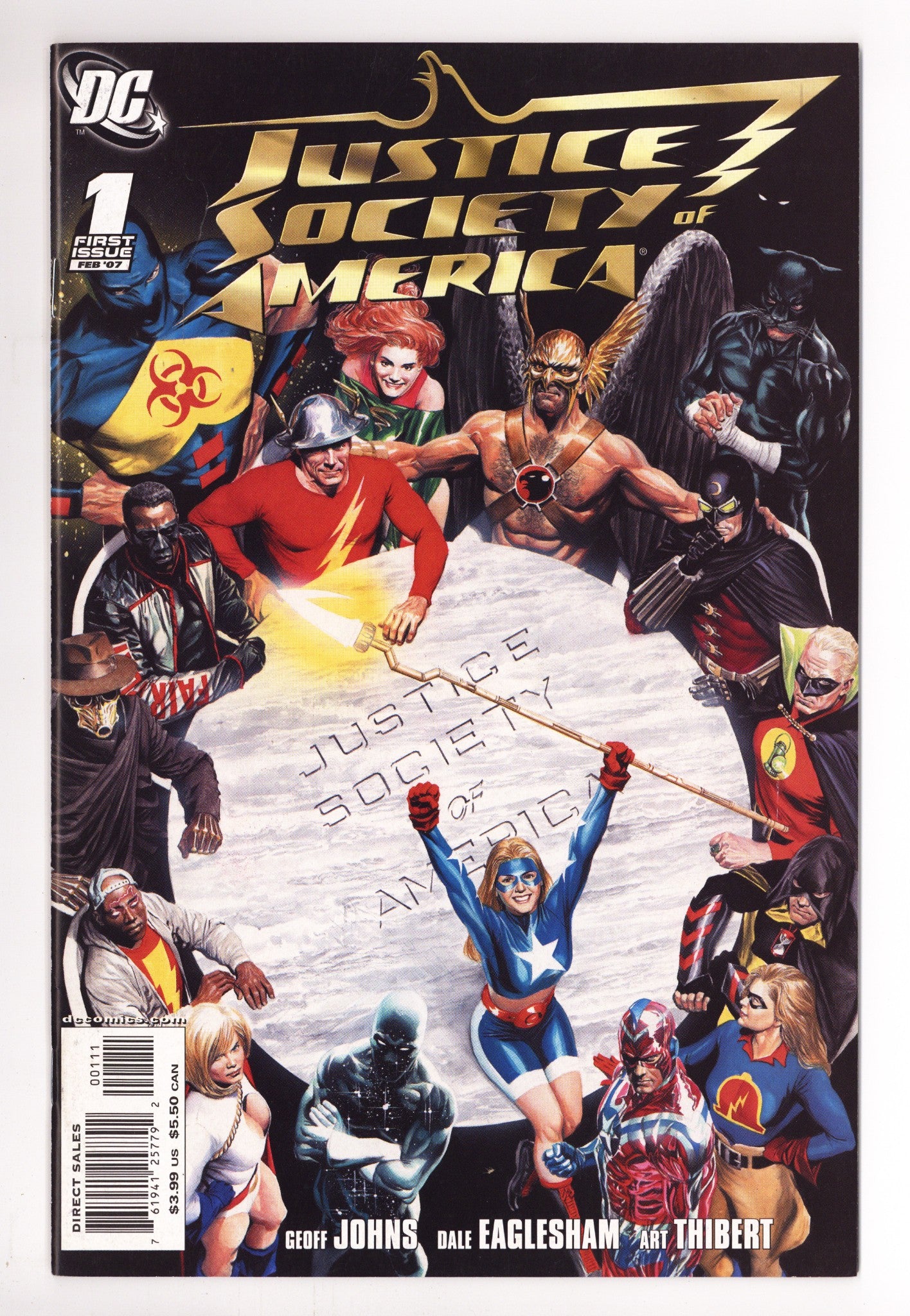 Justice Society of America Vol 3 1 High Grade (2007) 
