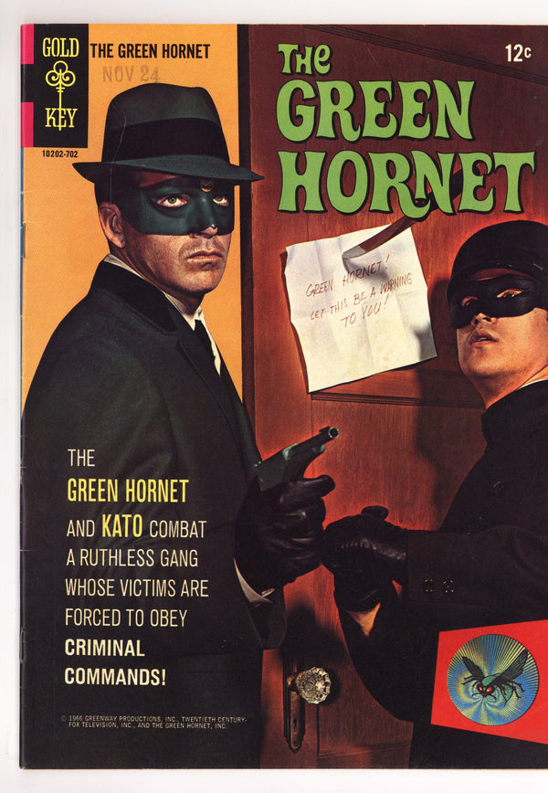 The Green Hornet 1 FN/VF (7.0) (1967)