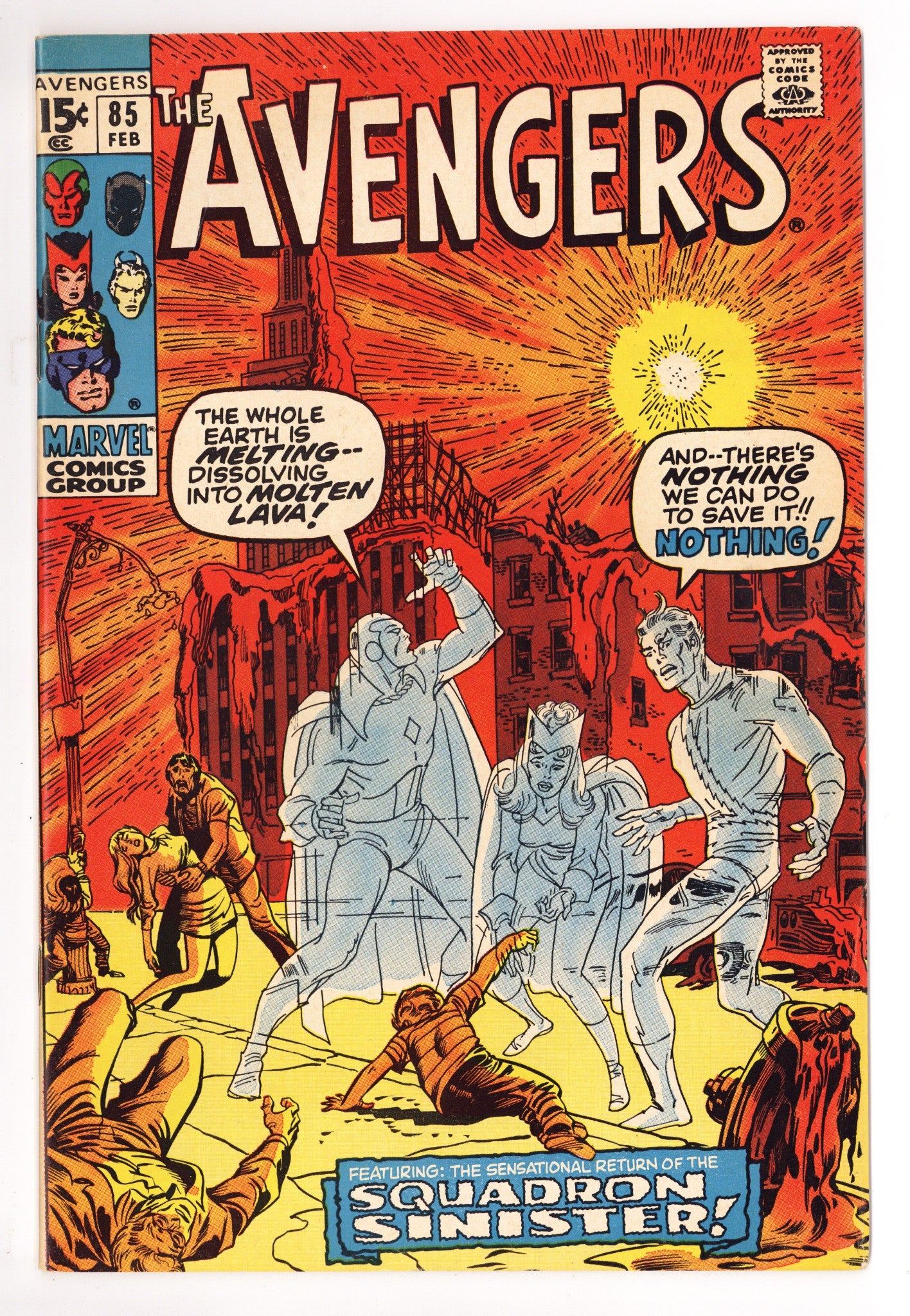 The Avengers Vol 1 85 VF (8.0) (1971) 