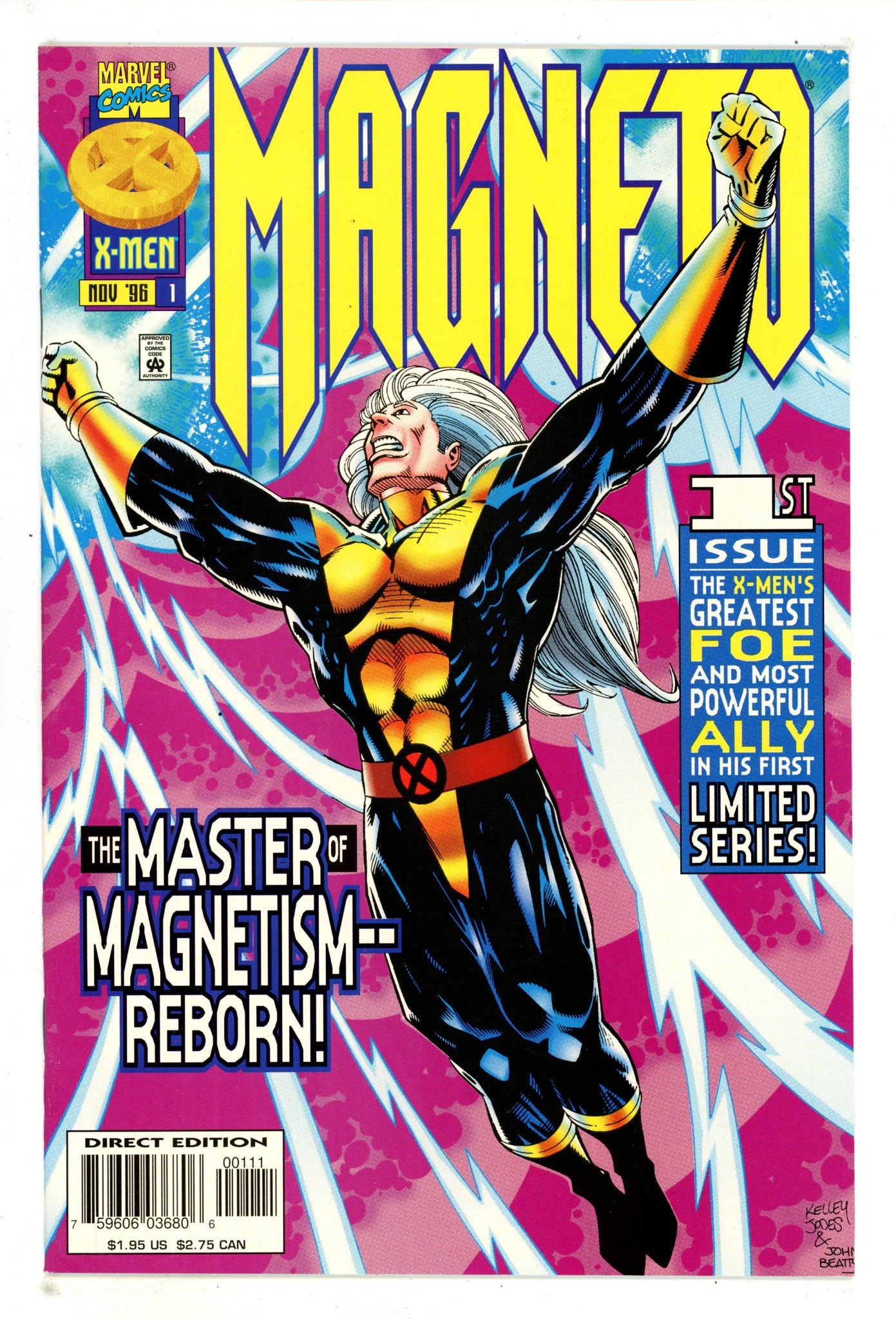 Magneto Vol 1 1 High Grade (1996) 