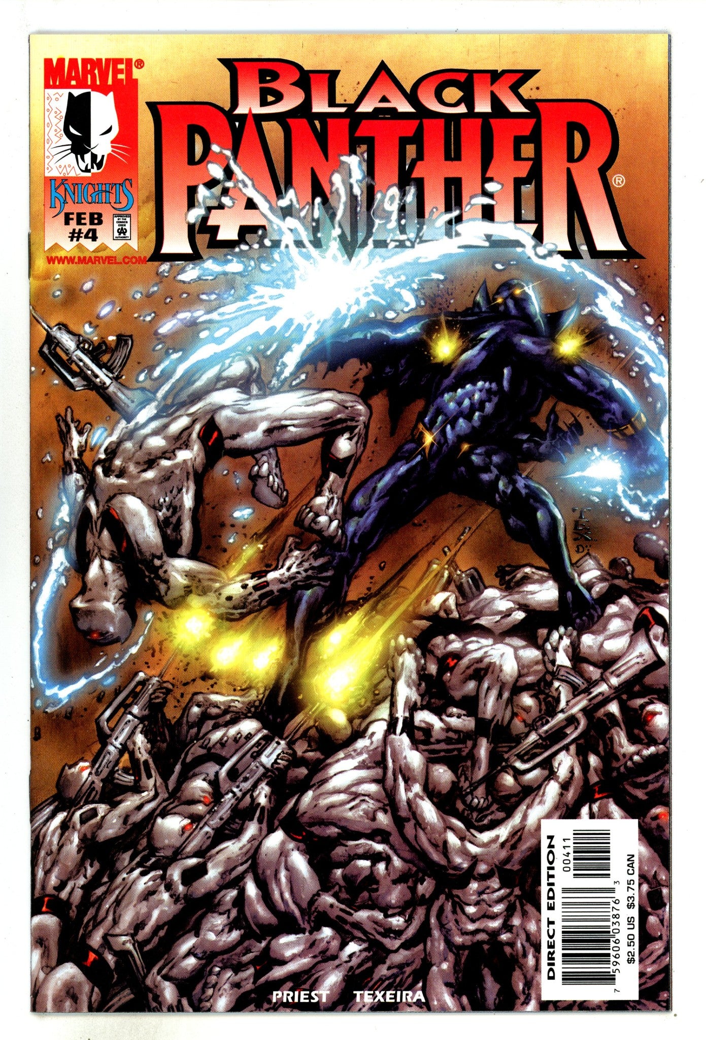 Black Panther Vol 3 4 NM- (9.2) (1999) 