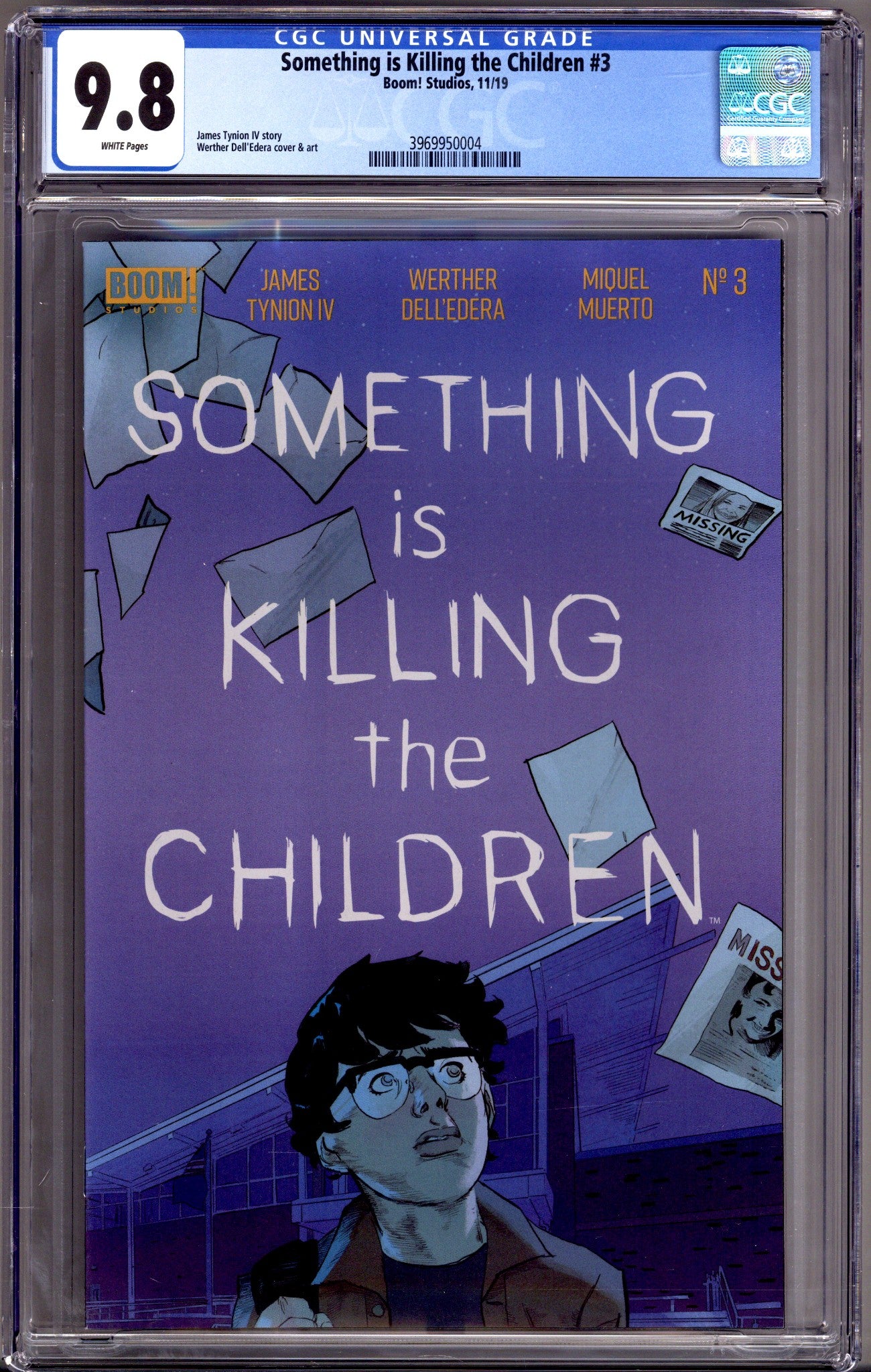 Something Is Killing the Children   3 CGC 9.8 (NM/M)   (2019)        