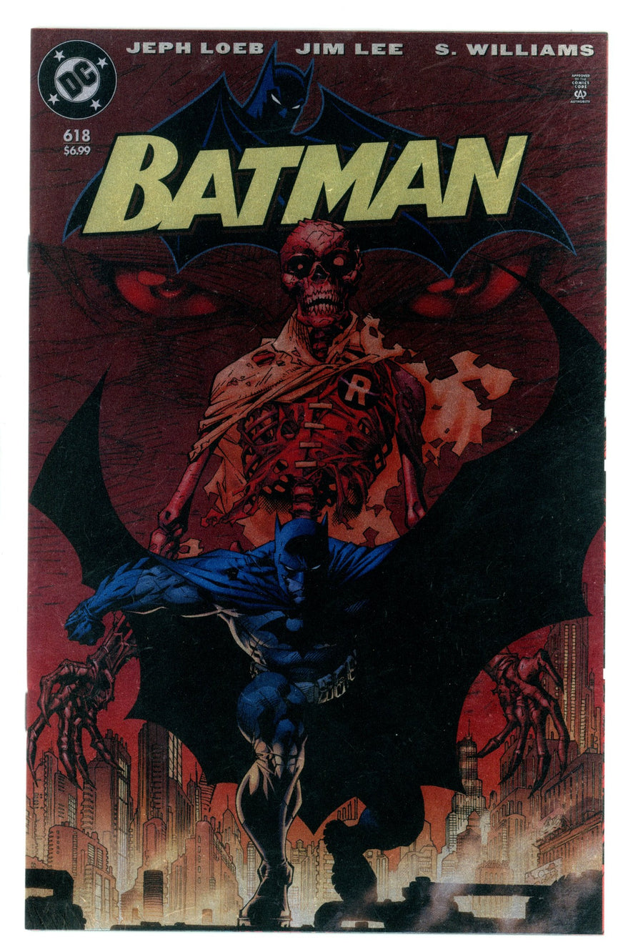 Batman Vol 1 618 Lee Facsimile Foil Variant (2025)