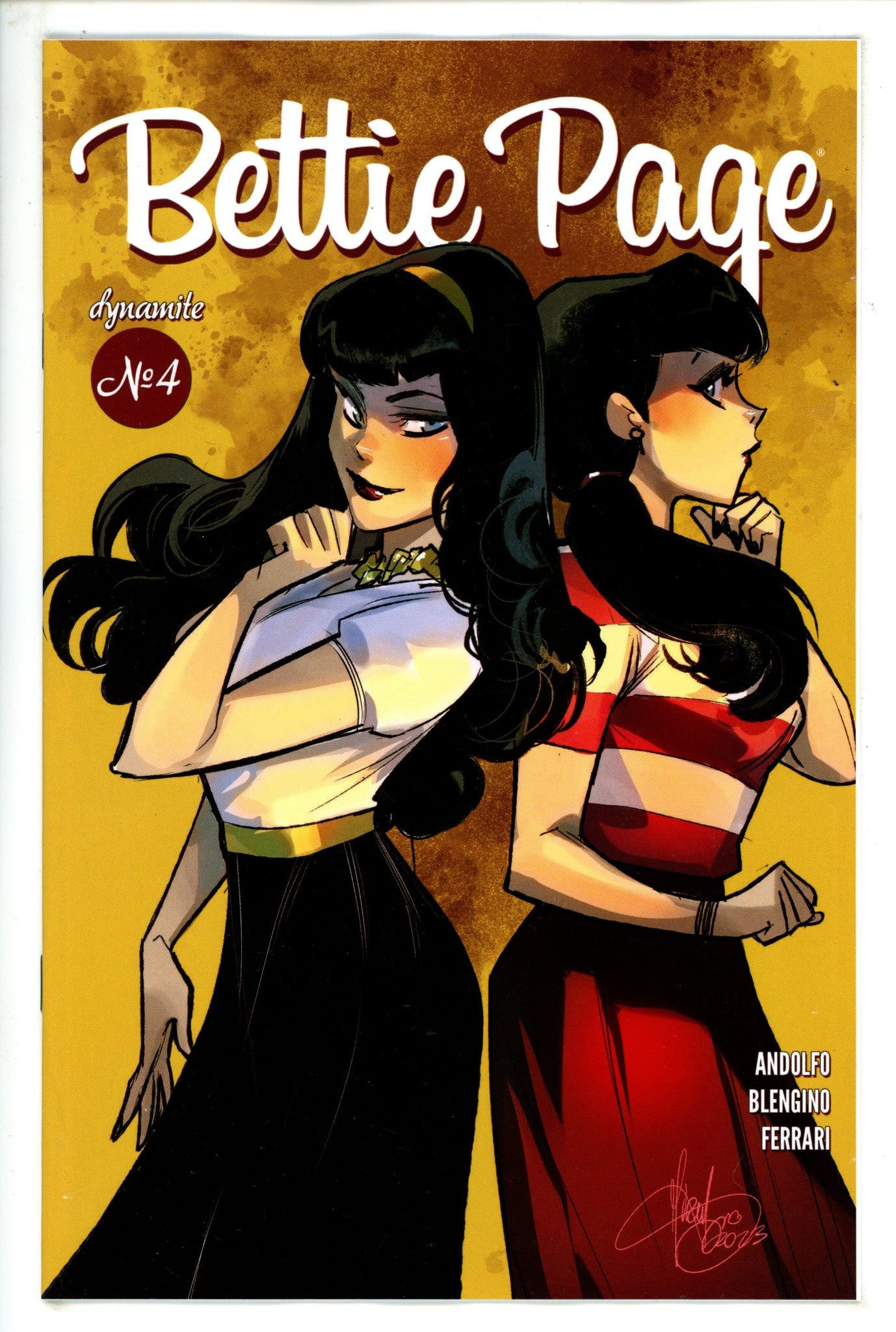 Bettie Page Vol 4 4 Andolfo Variant (1900)