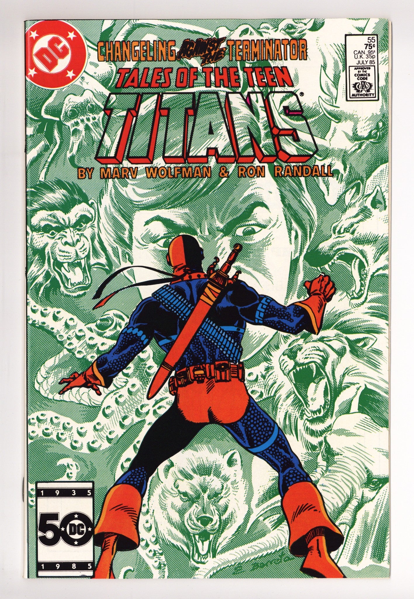 Tales of the Teen Titans 55 High Grade (1985) 