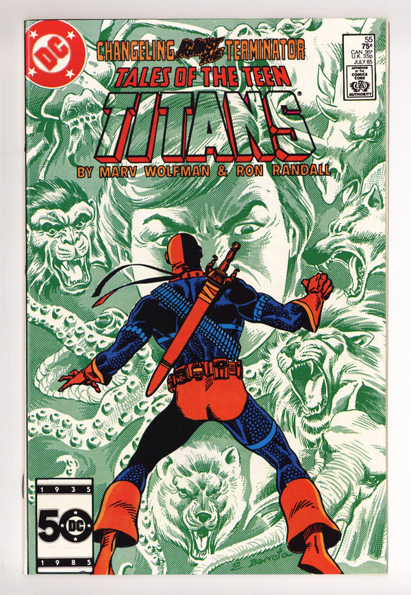 Tales of the Teen Titans 55 High Grade (1985)