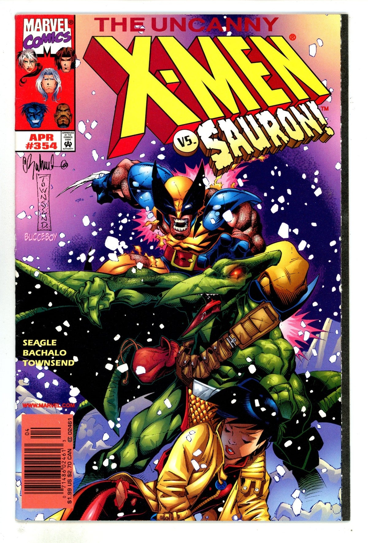 The Uncanny X-Men Vol 1 354  Mid Grade   (1998)   Newsstand