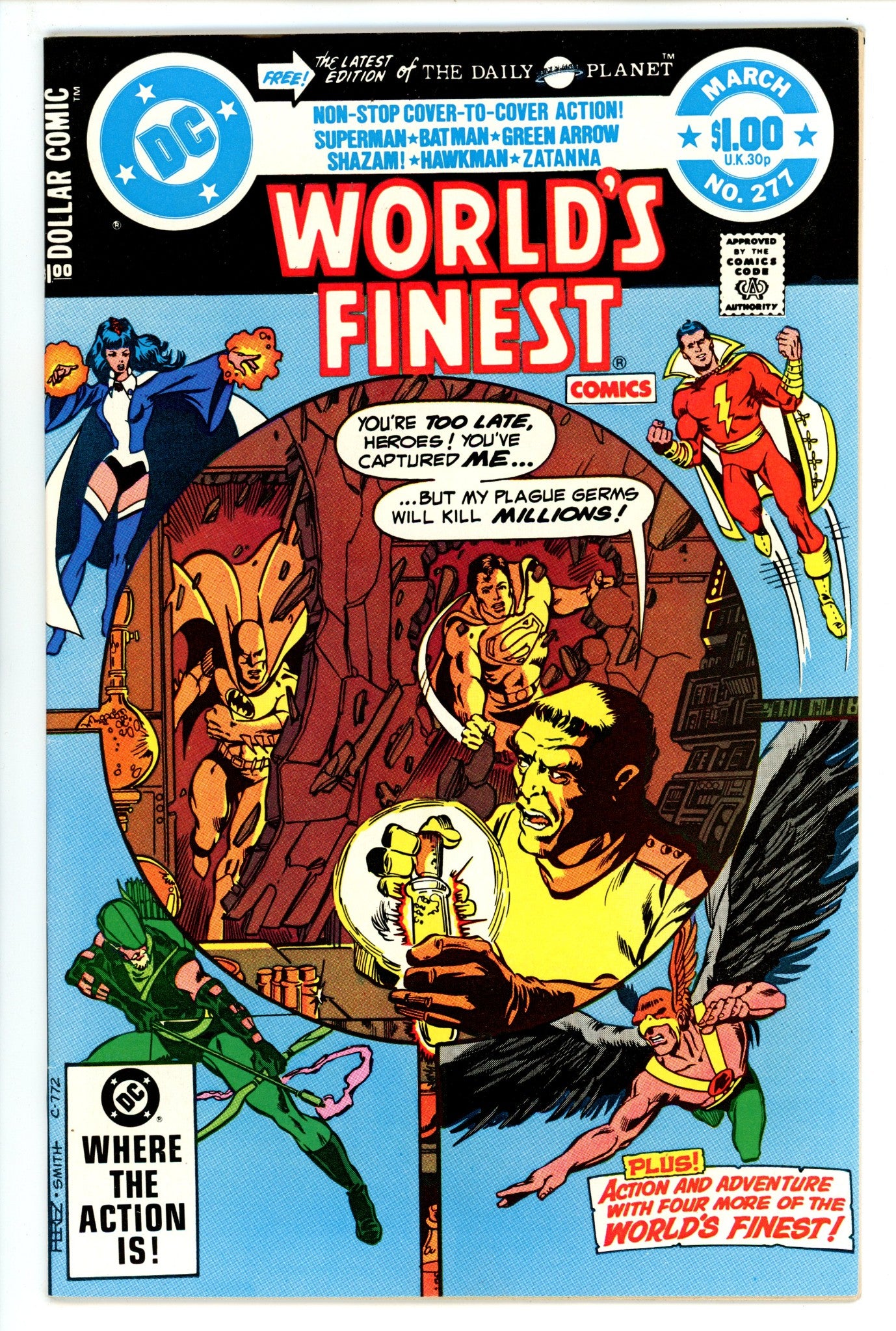 World's Finest Comics 277 High Grade (1982) 
