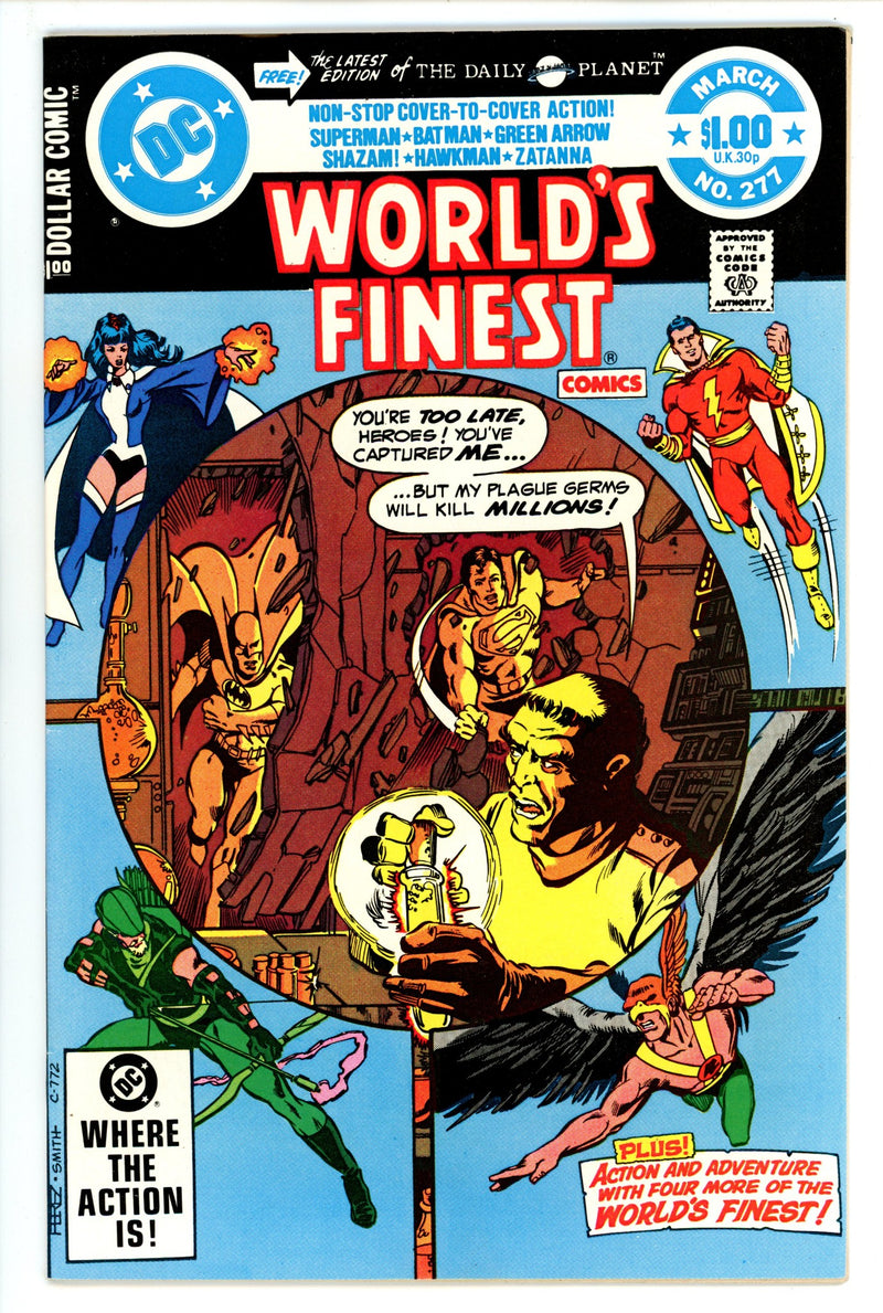 World's Finest Comics 277 High Grade (1982) 