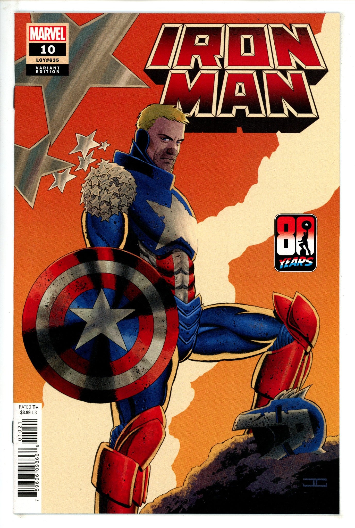 Iron Man Vol 6 10 (635) High Grade (2021) Cassaday Variant 