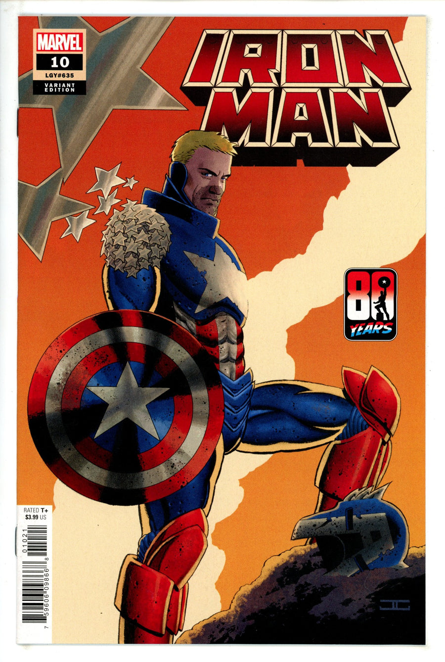 Iron Man Vol 6 10 (635) High Grade (2021) Cassaday Variant 