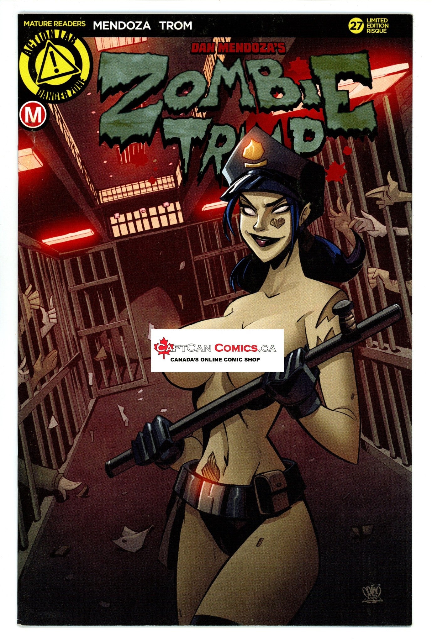 Zombie Tramp Vol 3 27 VF+ (8.5) (2016) Trom Risque Variant 