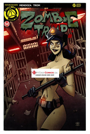 Zombie Tramp Vol 3 27 VF+ (8.5) (2016) Trom Risque Variant
