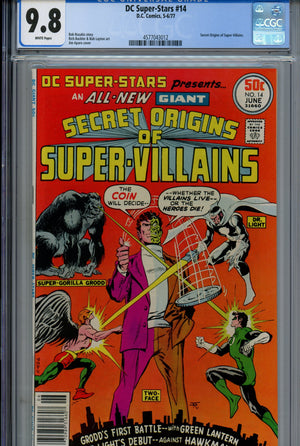 DC Super Stars 14 CGC 9.8 (NM/M) (1977) 