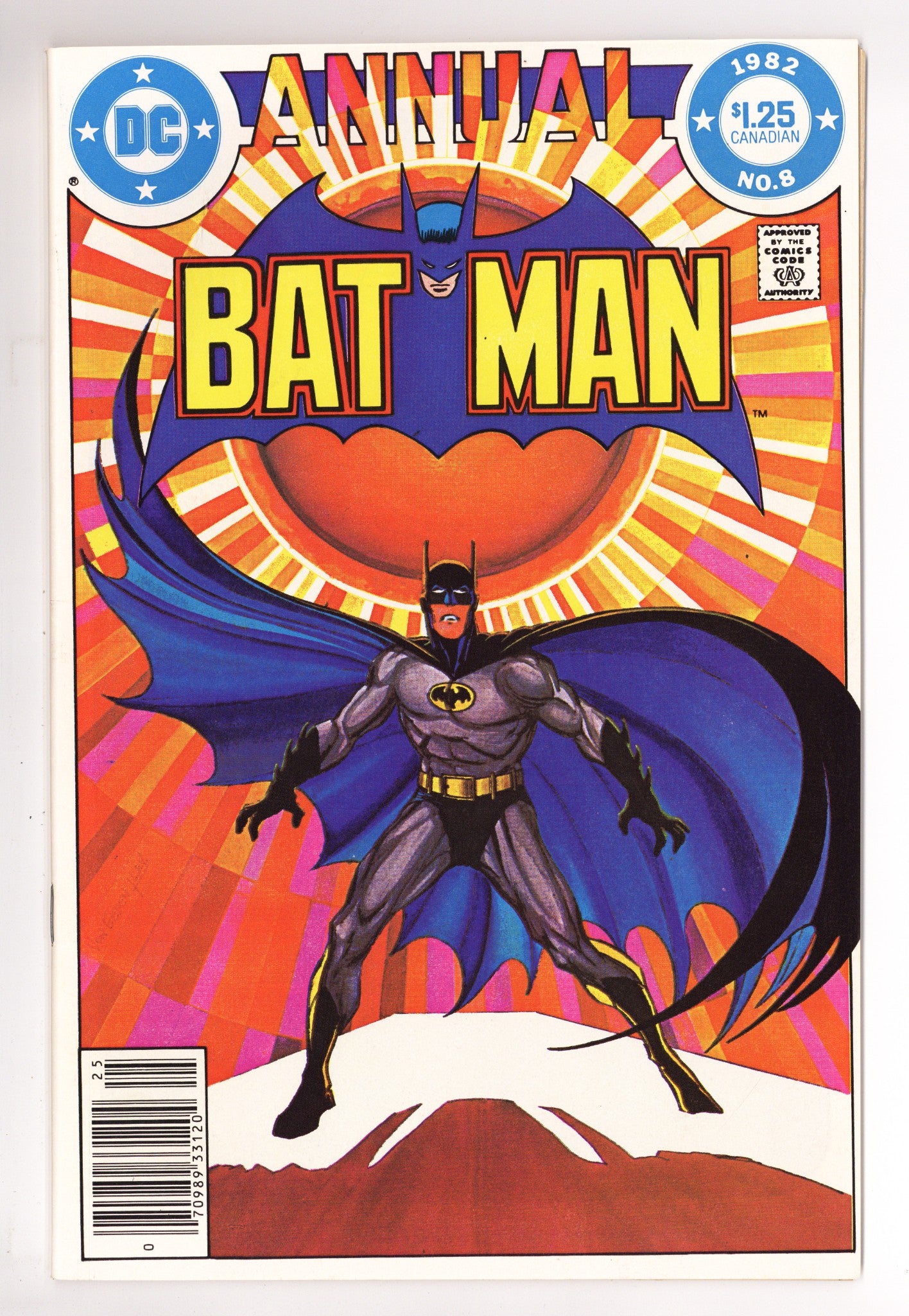 Batman Annual Vol 1 8 VF (8.0) (1982) Canadian Price Variant 