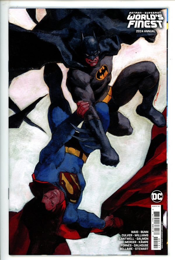 Batman Superman Worlds Finest 2024 Annual 1 Parel Incentive Variant NM+ (2024)