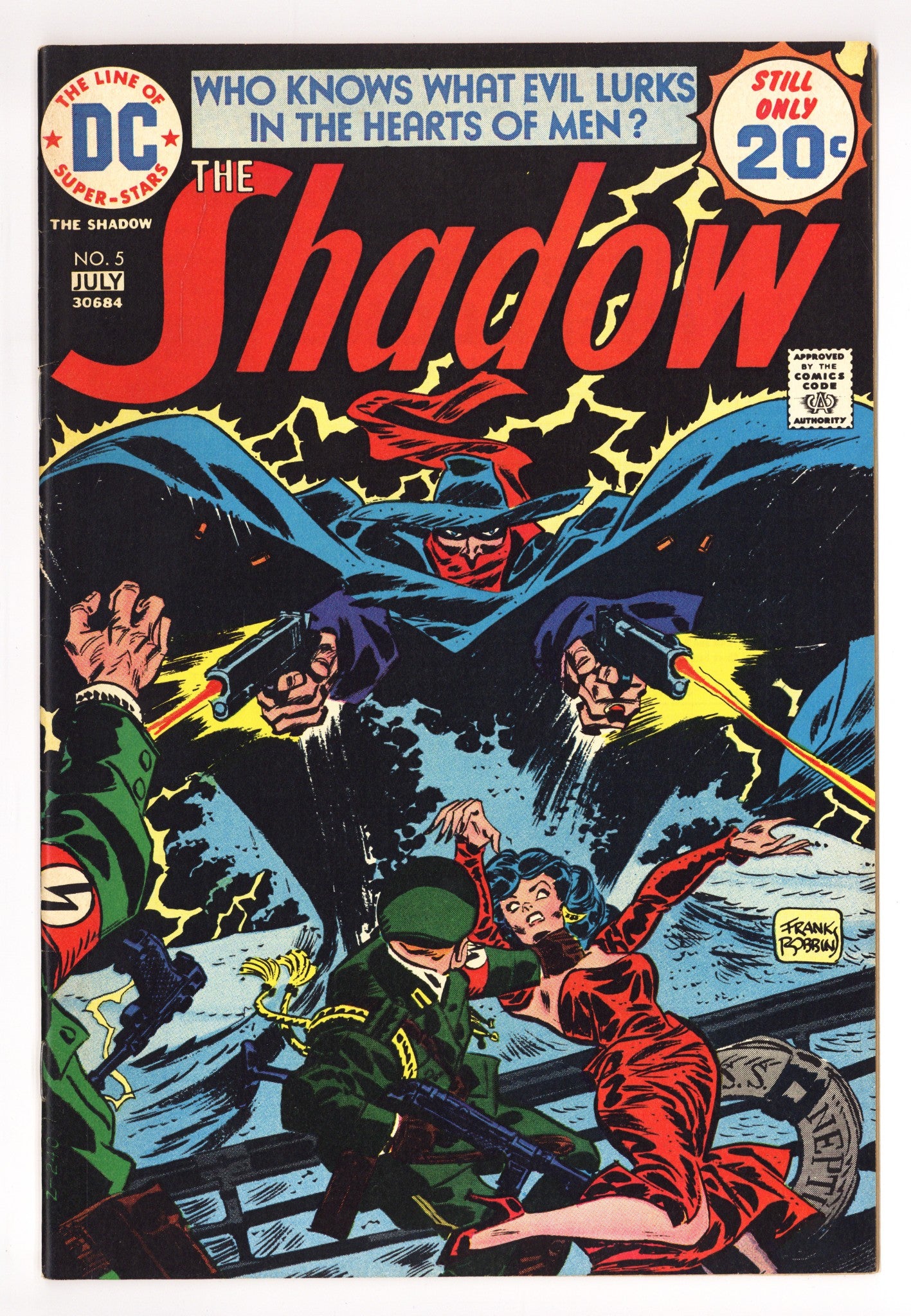 The Shadow Vol 1 5 Mid Grade (1974) 