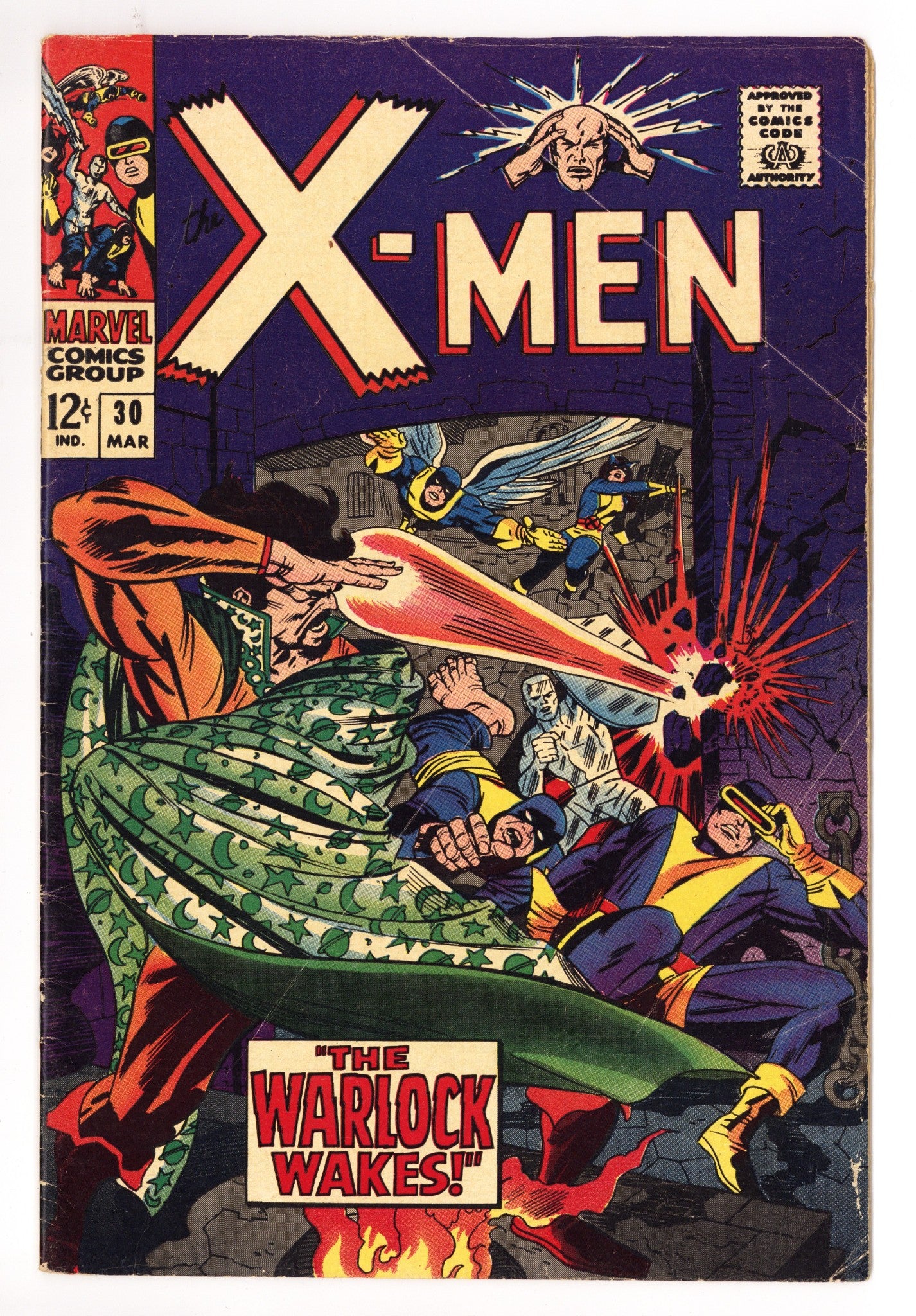The X-Men Vol 1 30  VG (4.0)   (1967)        