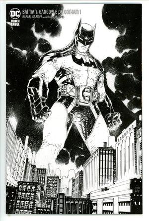 Batman Gargoyle Of Gotham 1 Lee B&W Incentive Variant NM (2023)