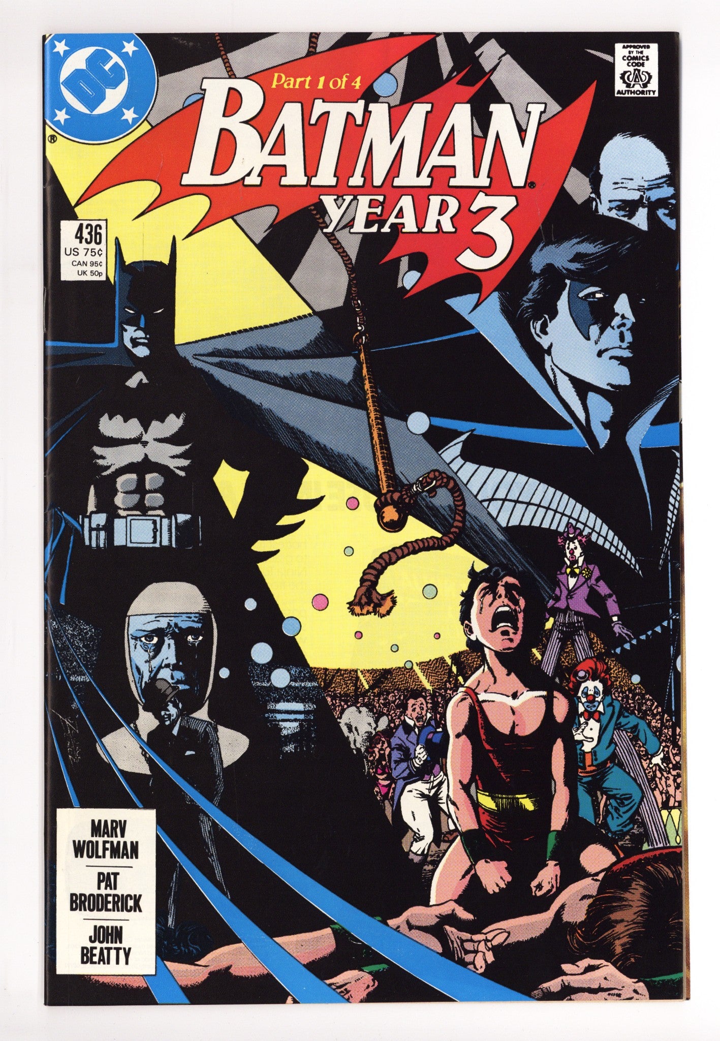 Batman Vol 1 436 VF (8.0) (1989) 