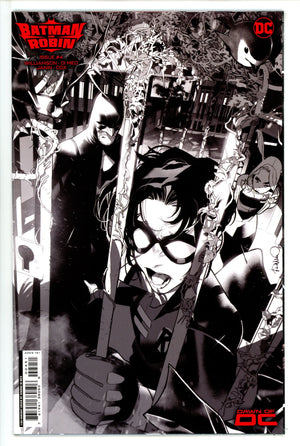 Batman And Robin Vol 3 4 Meo B&W Incentive Variant NM+ (2023)