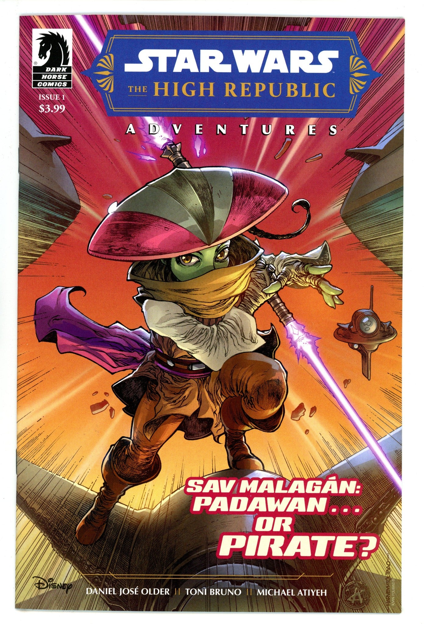 Star Wars: The High Republic Adventures Vol 2 1 High Grade (2022) 