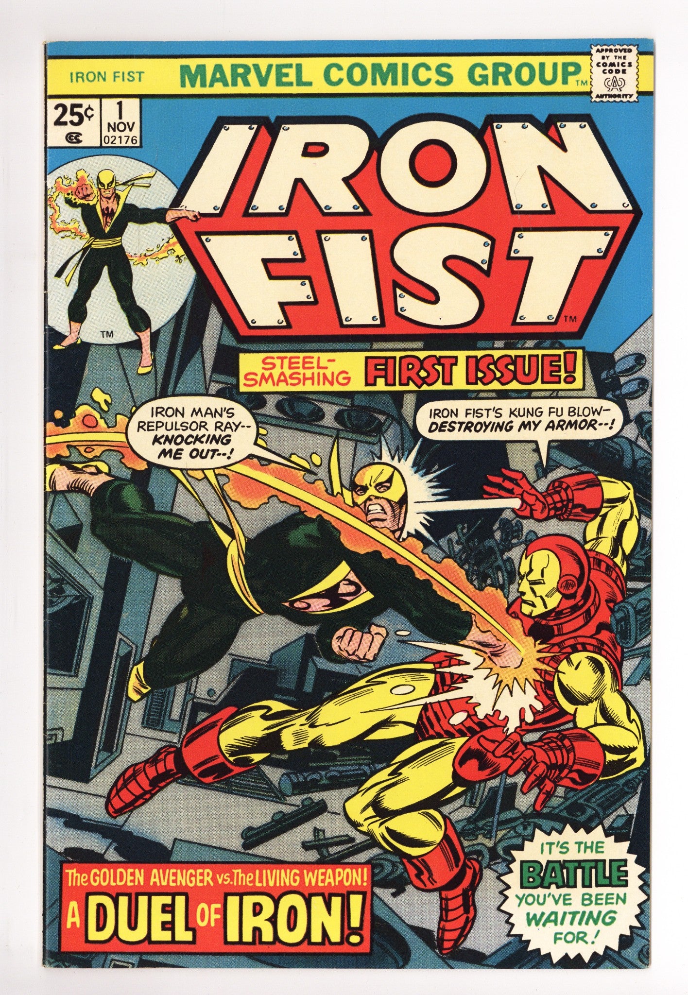 Iron Fist Vol 1 1 VF (8.0) (1975) 